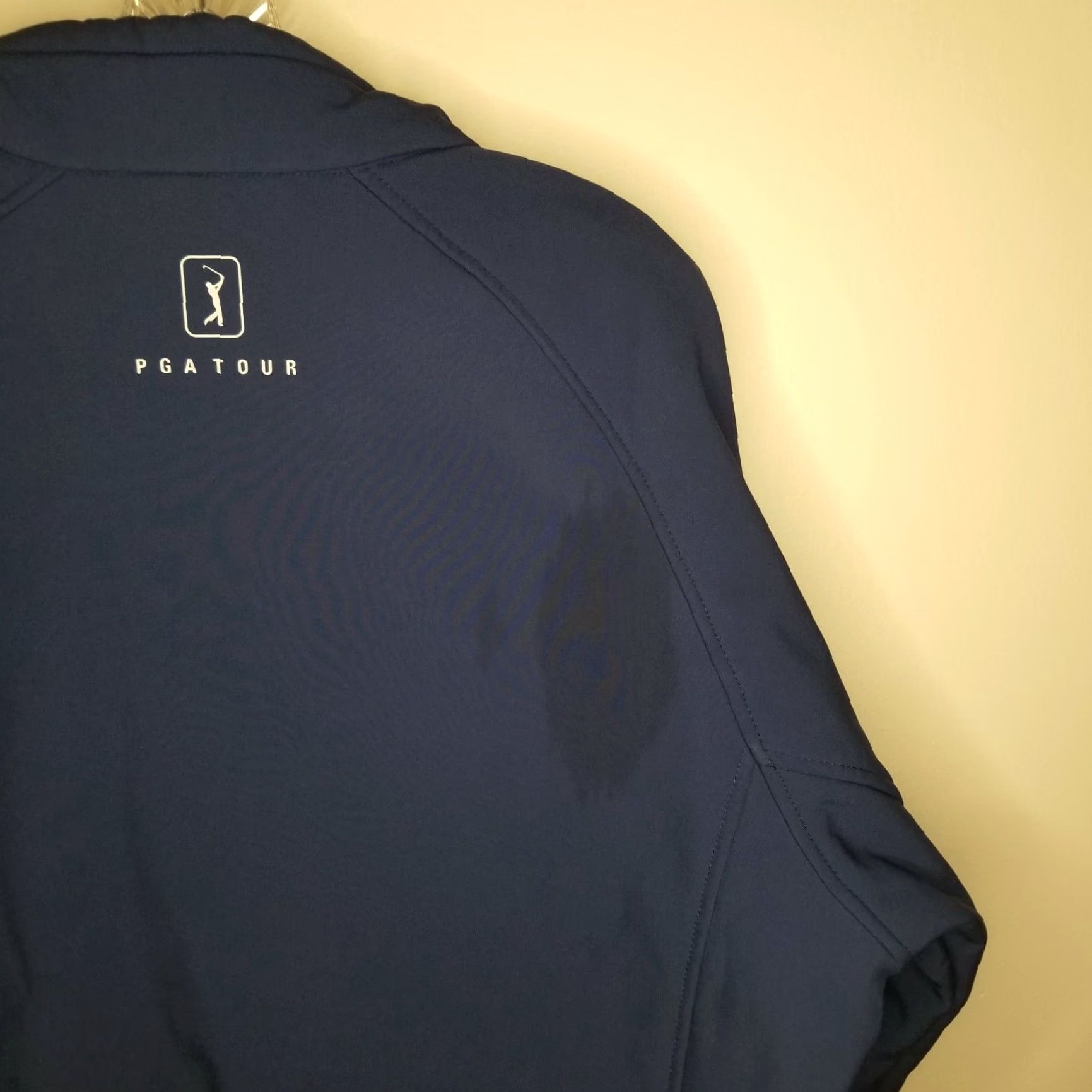 PGA Tour Pga Tour Mens Blue Full Zip Jacket Size L Size US L / EU 52-54 / 3 - 6 Thumbnail