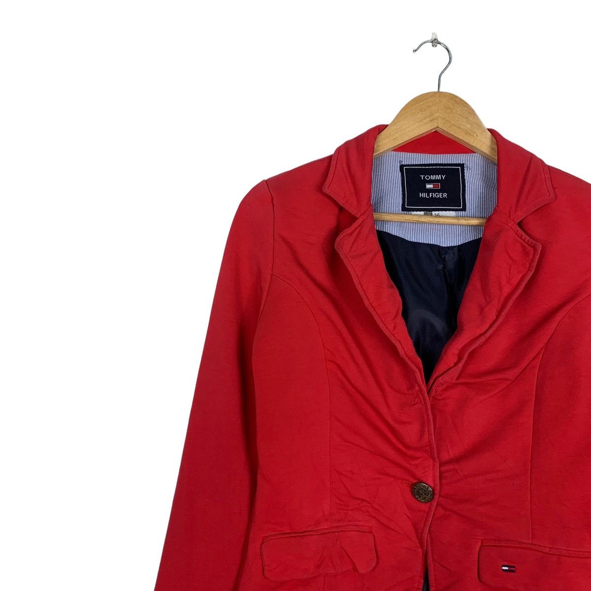 Tommy Hilfiger TOMMY HILFIGER Red Casual Menswear Jacket #1030-C46 Size S / US 4 / IT 40 - 6 Thumbnail