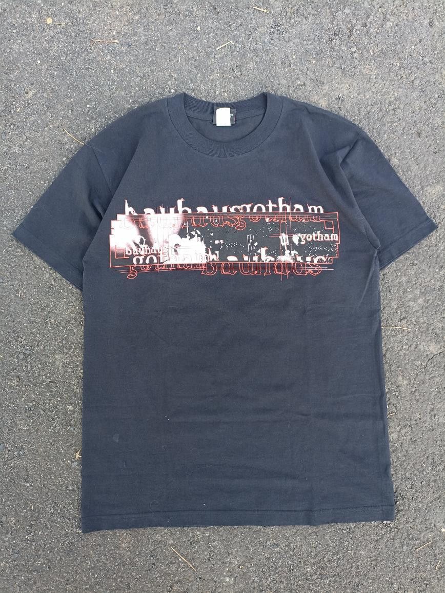 image of 90's Bauhaus T-Shirt in Black, Men's (Size Large)