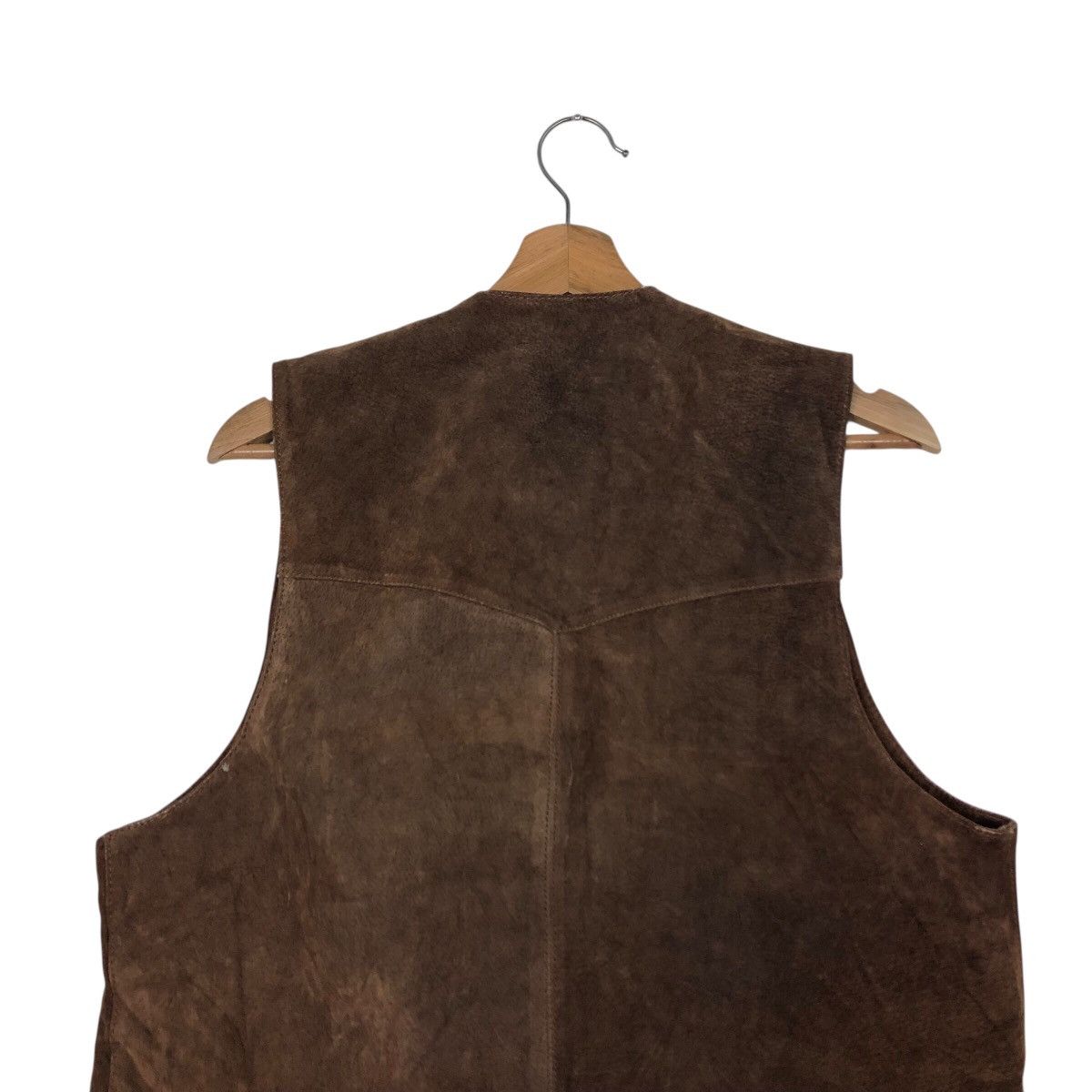 Japanese Brand Vintage Genuine Leather Vest Chimayo Design Toyo Enterprise Size US M / EU 48-50 / 2 - 10 Thumbnail
