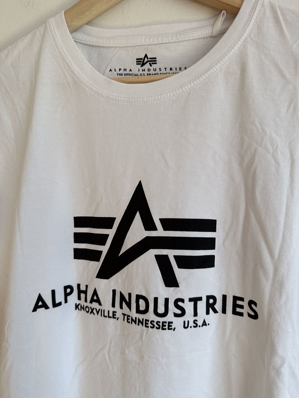 Alpha Industries Alpha Industries classic Big logo tee Size US M / EU 48-50 / 2 - 2 Thumbnail