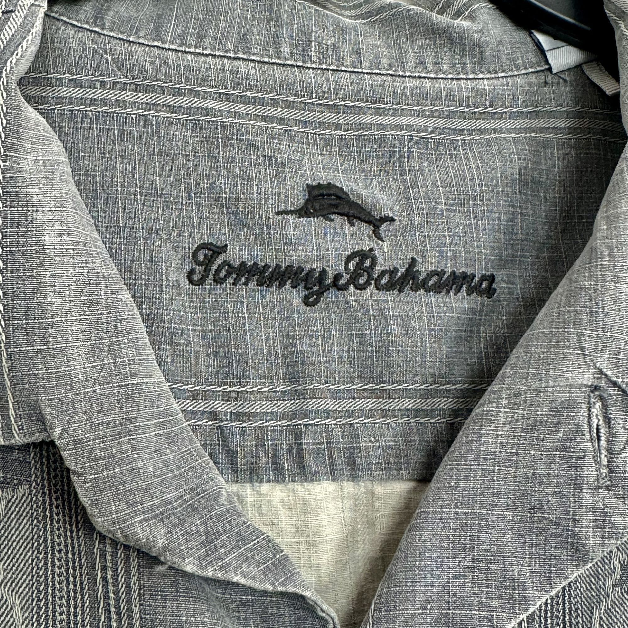 Tommy Bahama Tommy Bahama Shirt Mens Tahitian Border Silk Button Down Shi Size US XXL / EU 58 / 5 - 4 Thumbnail
