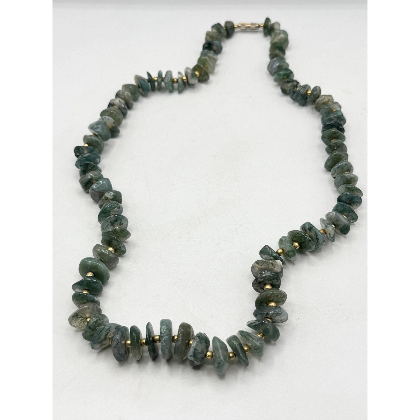 Vintage Vintage stone chips beaded long necklace Size ONE SIZE - 2 Thumbnail