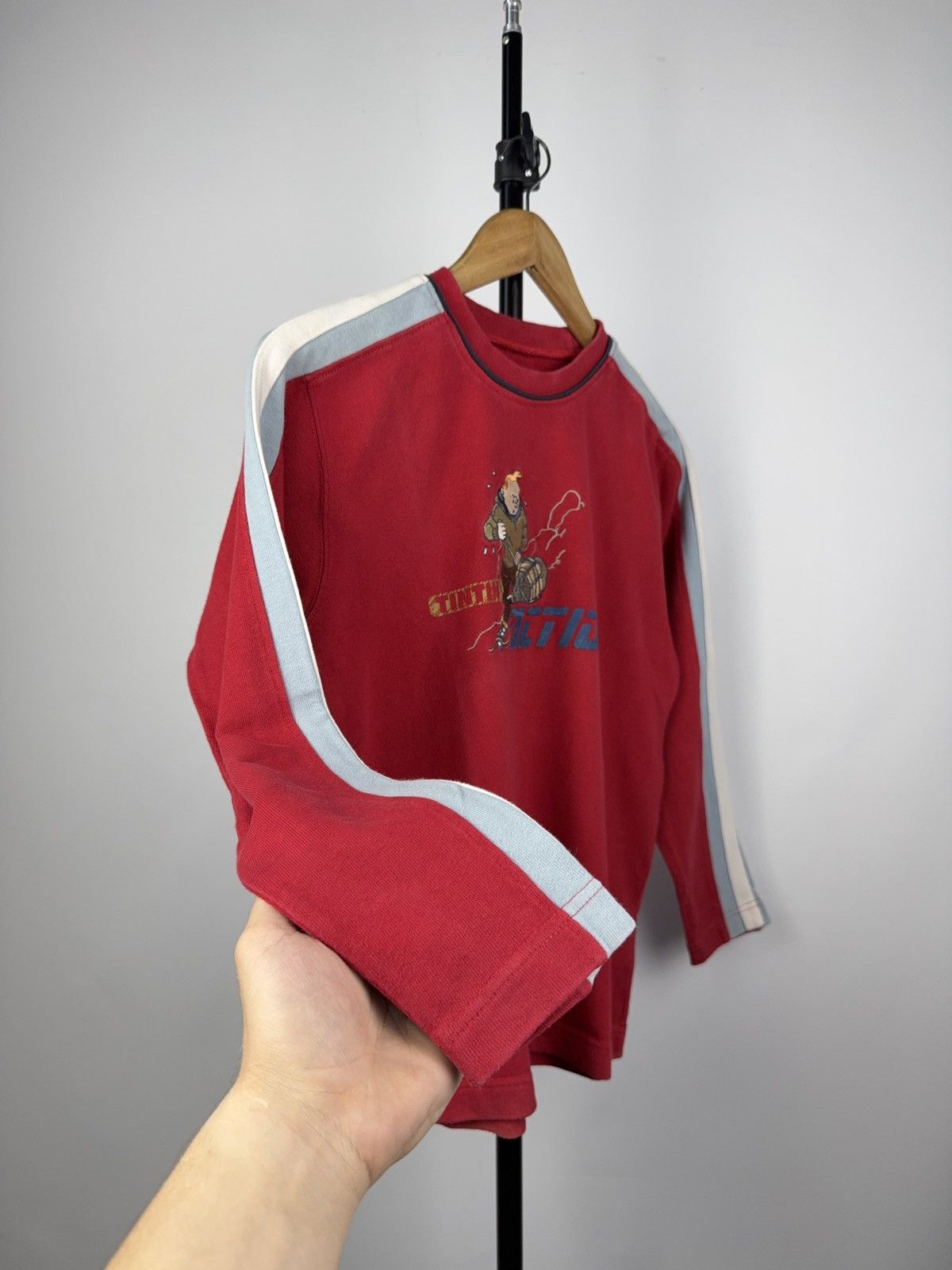 Cartoon Network × Vintage Vintage Tintin Sweatshirt – Embroidered Action Graphic Size US XS / EU 42 / 0 - 3 Thumbnail