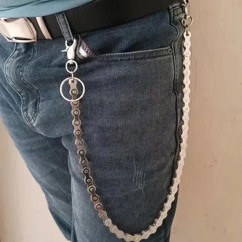 Jewelry Hiphop Bicycle Chain Pant Chains Size ONE SIZE - 1 Thumbnail