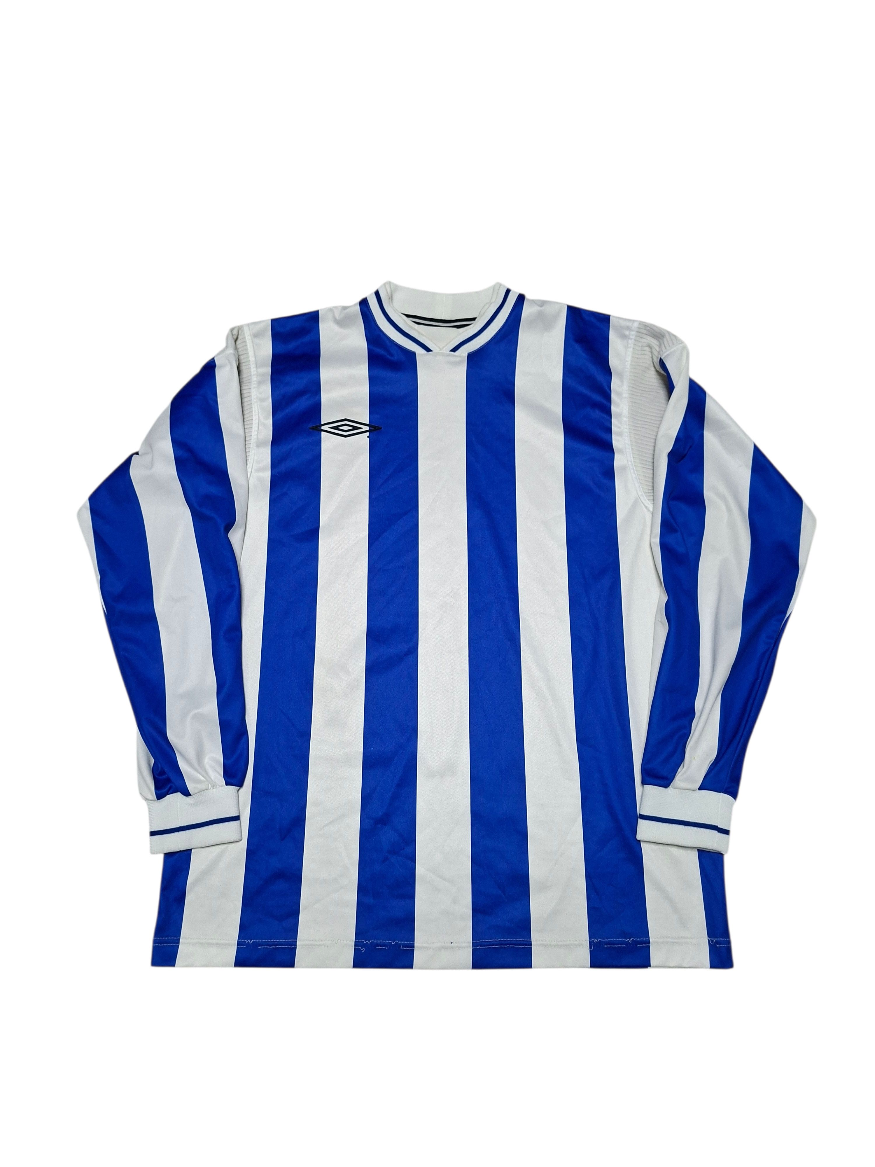 Umbro UMBRO VINTAGE 90S STRIPED LONG SLEEVE SOCCER JERSEY Size US M / EU 48-50 / 2 - 1 Thumbnail