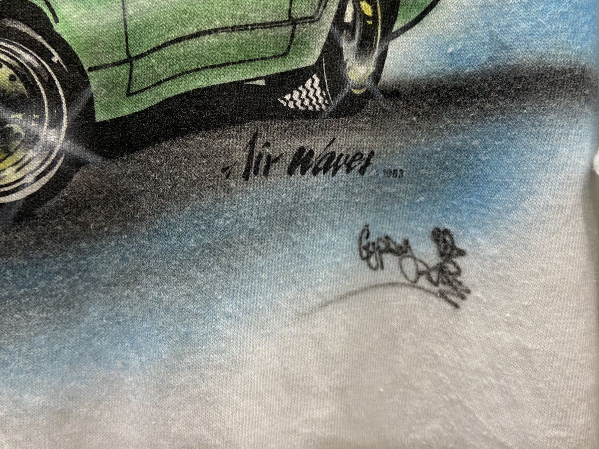 Mustang Vintage 80s Mustang Muscle Car Anvil Polo TShirt Size US L / EU 52-54 / 3 - 11 Thumbnail