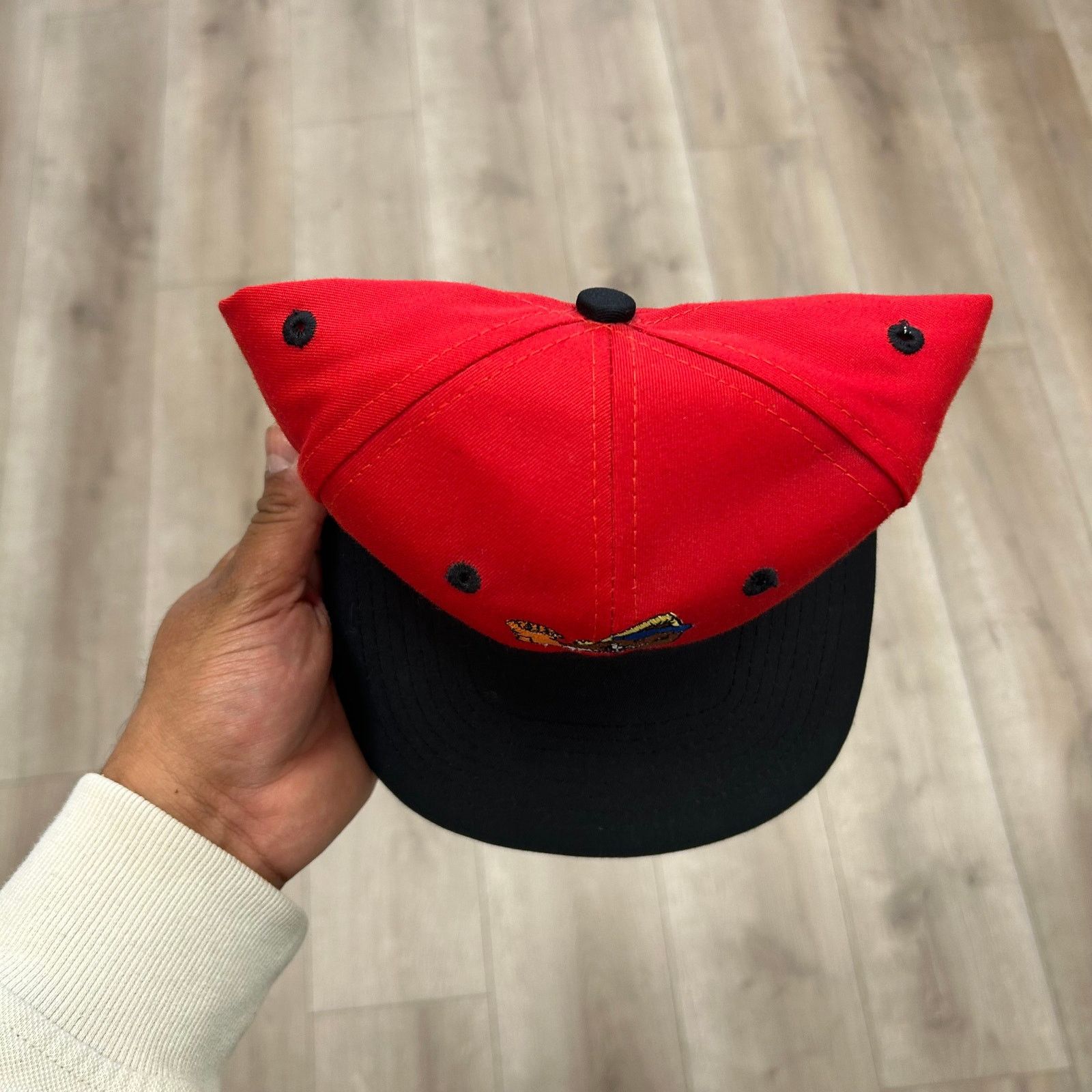 Vintage Vintage 1994 leatherheads red snapback hat cap B25 Size ONE SIZE - 3 Thumbnail