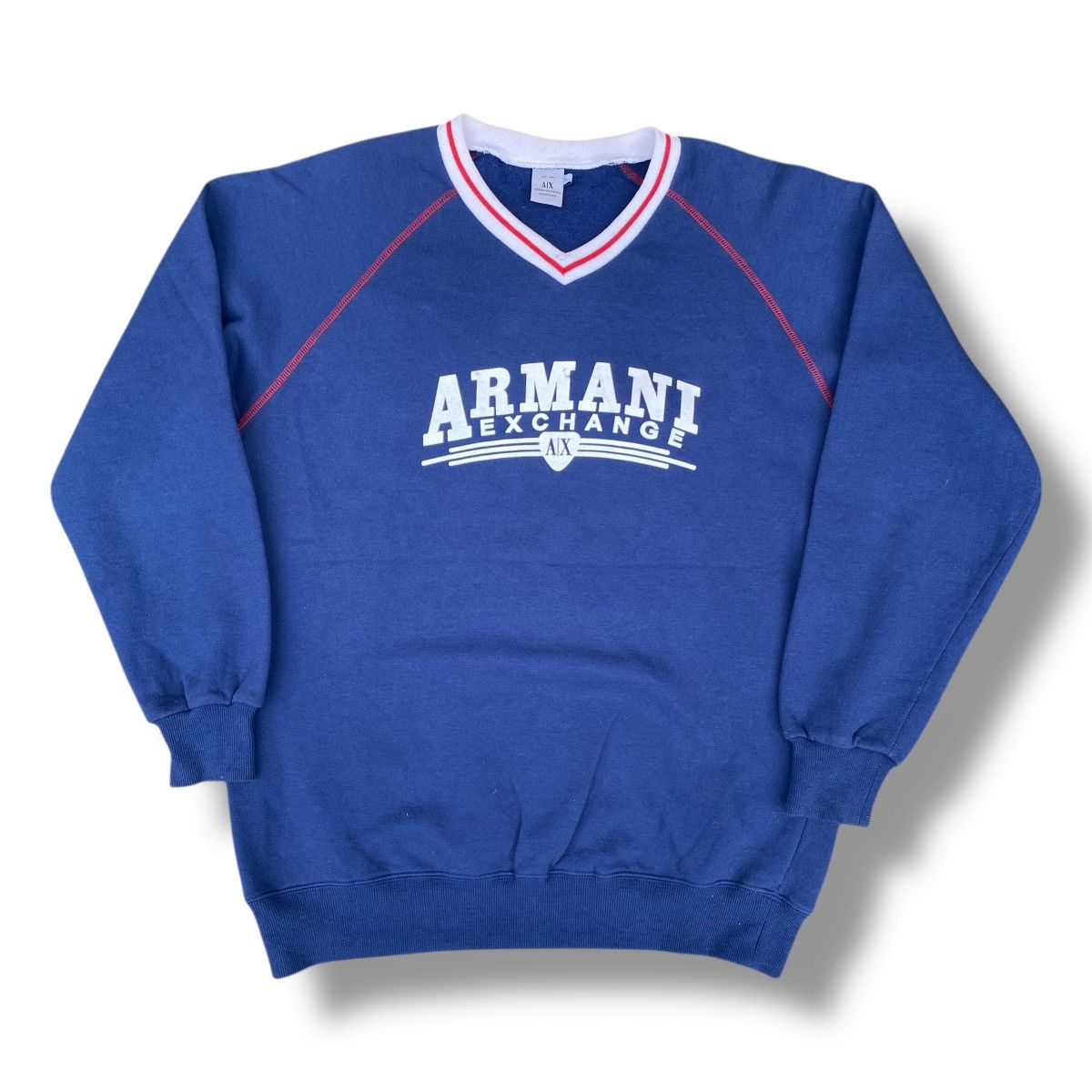 Armani Exchange × Vintage Vintage 90s Armani Exchange Sweatshirt. #F4 Size US L / EU 52-54 / 3 - 1 Thumbnail