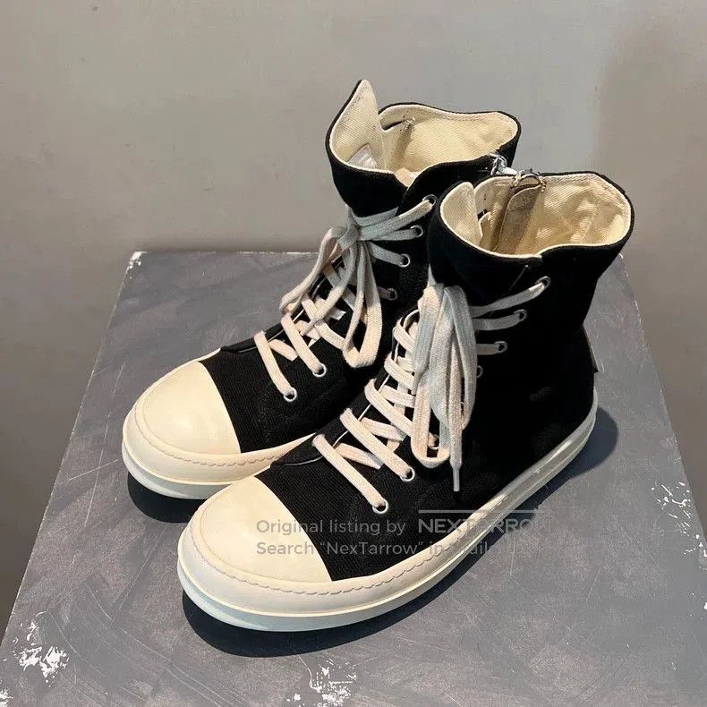 Rick Owens rickowens drkshdw high top sneakers. Size US 8 / EU 41 - 2 Thumbnail