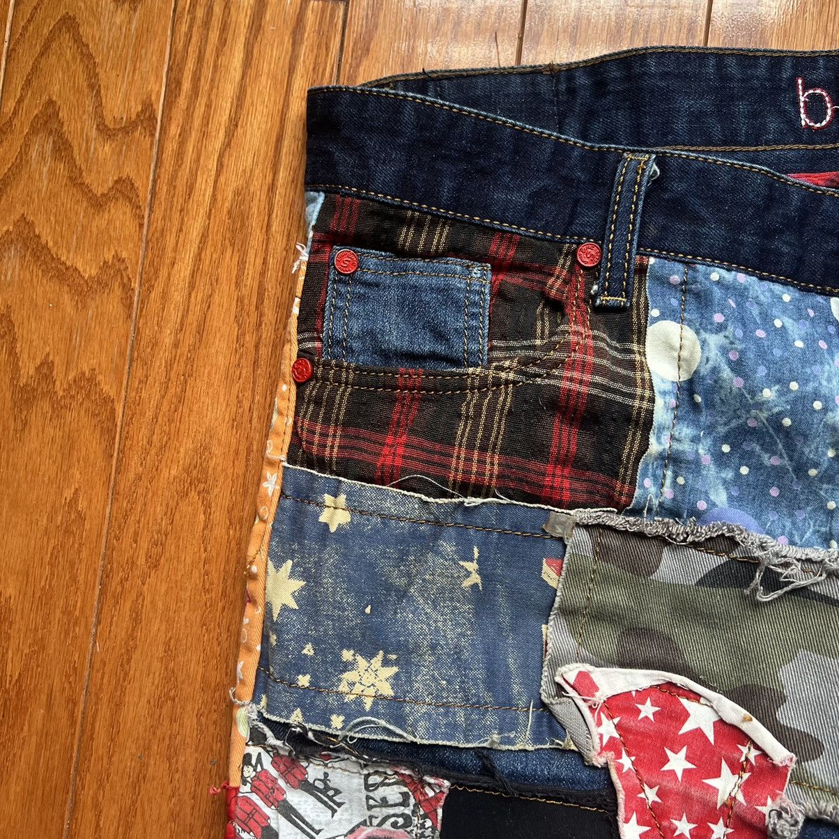 Hypebeast × Japanese Brand × Vintage Vintage Patchwork Kapital Style Denim Biepa Size US 36 / EU 52 - 5 Thumbnail