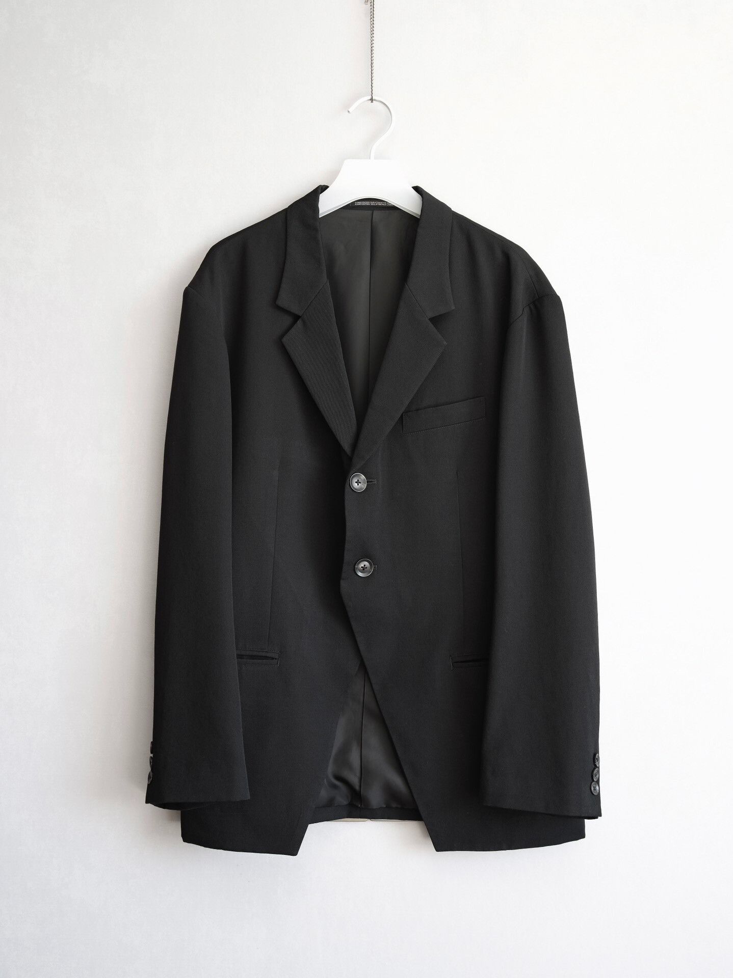 Yohji Yamamoto black zip-up jacket by Yohji Yamamoto Size US M / EU 48-50 / 2 - 1 Thumbnail