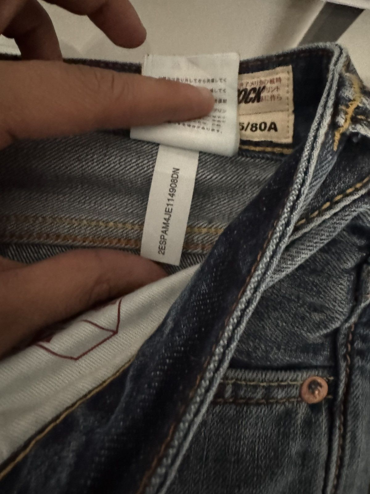 Evisu × Palace Palace x Evisu Dice Daicock Denim Jeans Size US 32 / EU 48 - 14 Thumbnail