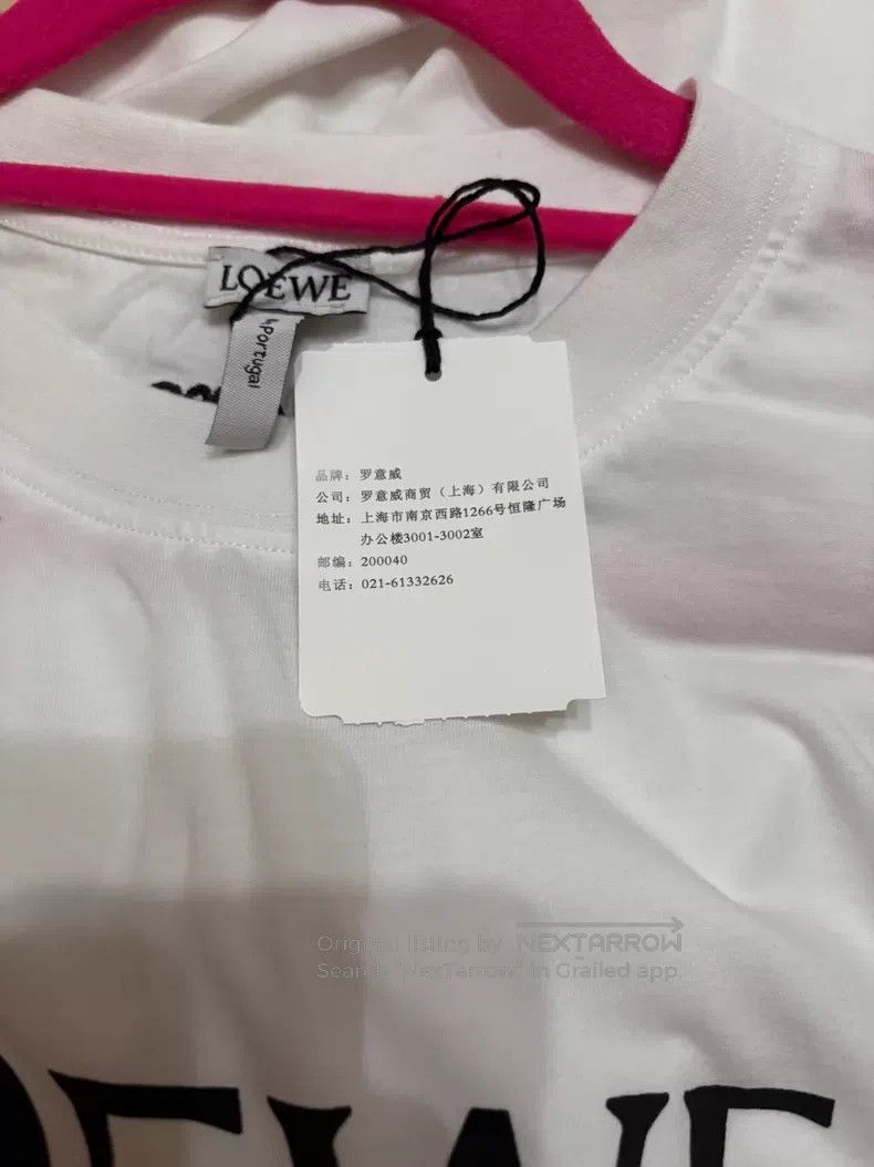 Loewe Loewe Pure cotton short-sleeve Size US M / EU 48-50 / 2 - 6 Thumbnail