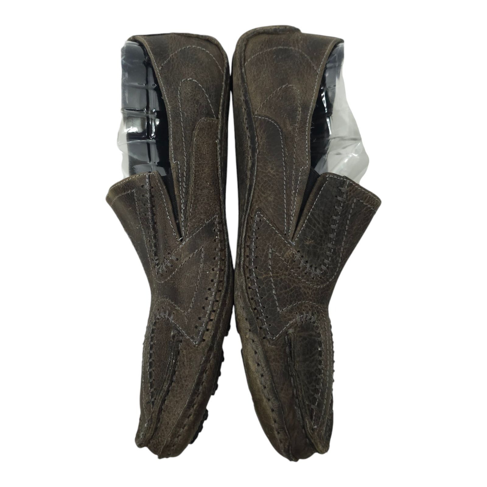 Bed Stu Bed Stu Distressed Leather Stitched Driving Mocs Mens 12 Size US 12 / EU 45 - 4 Thumbnail