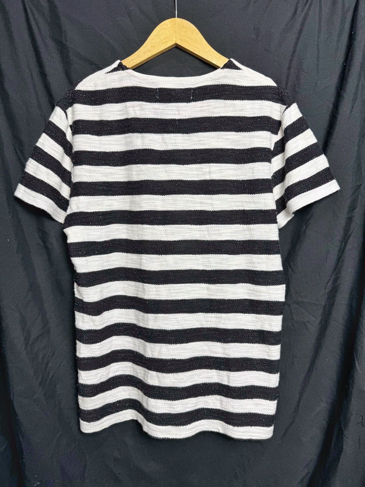 Hysteric Glamour × If Six Was Nine × Japanese Brand Inthe attic homme stripe t shirt Size US M / EU 48-50 / 2 - 2 Thumbnail