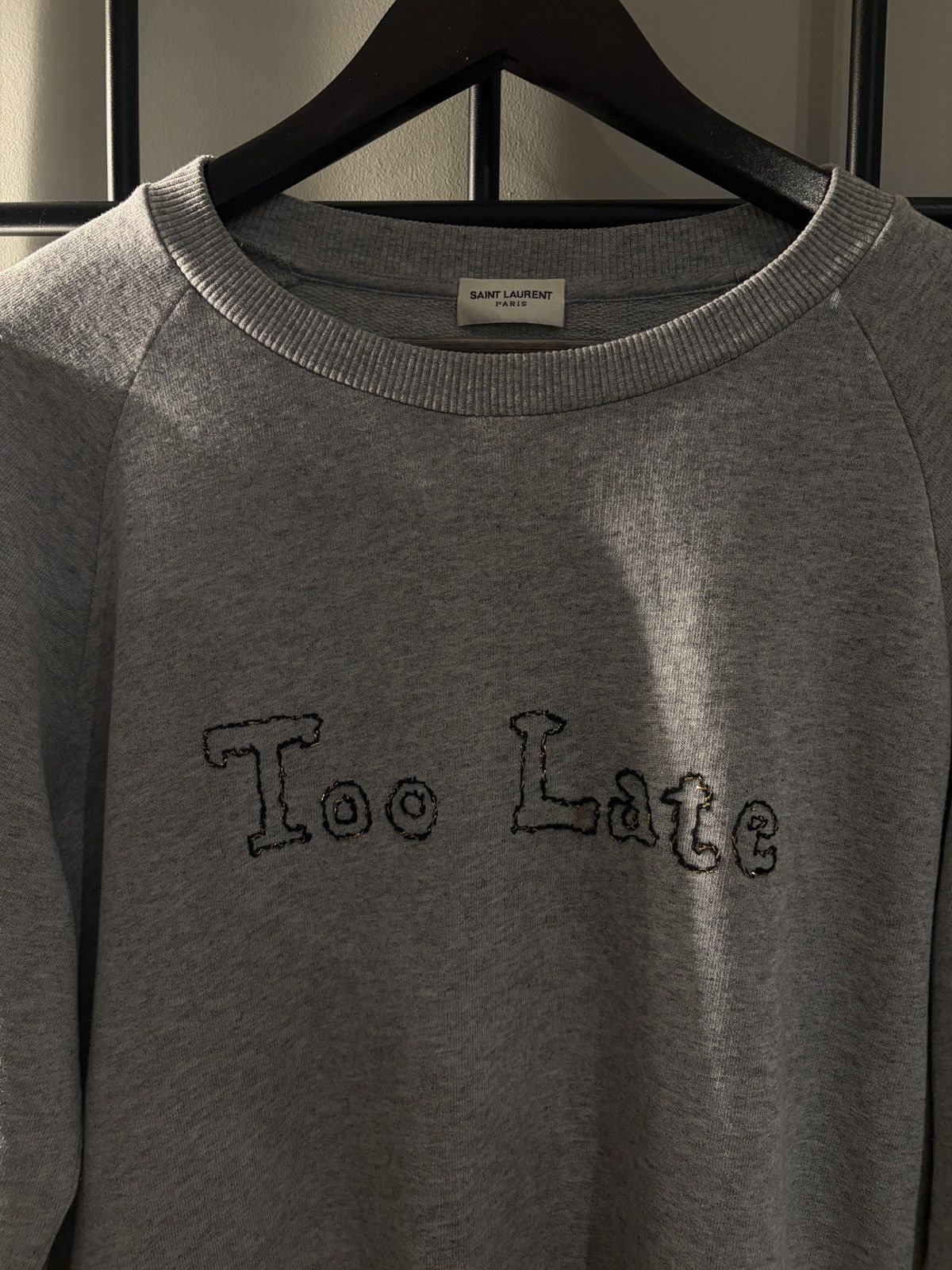 Saint Laurent Paris SLP FW15 “Too Late” Size US M / EU 48-50 / 2 - 2 Thumbnail