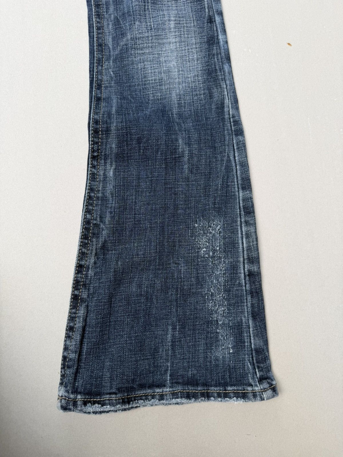 Japanese Brand ORIRIN Lace up flare jeans Size US 26 / EU 42 - 4 Thumbnail