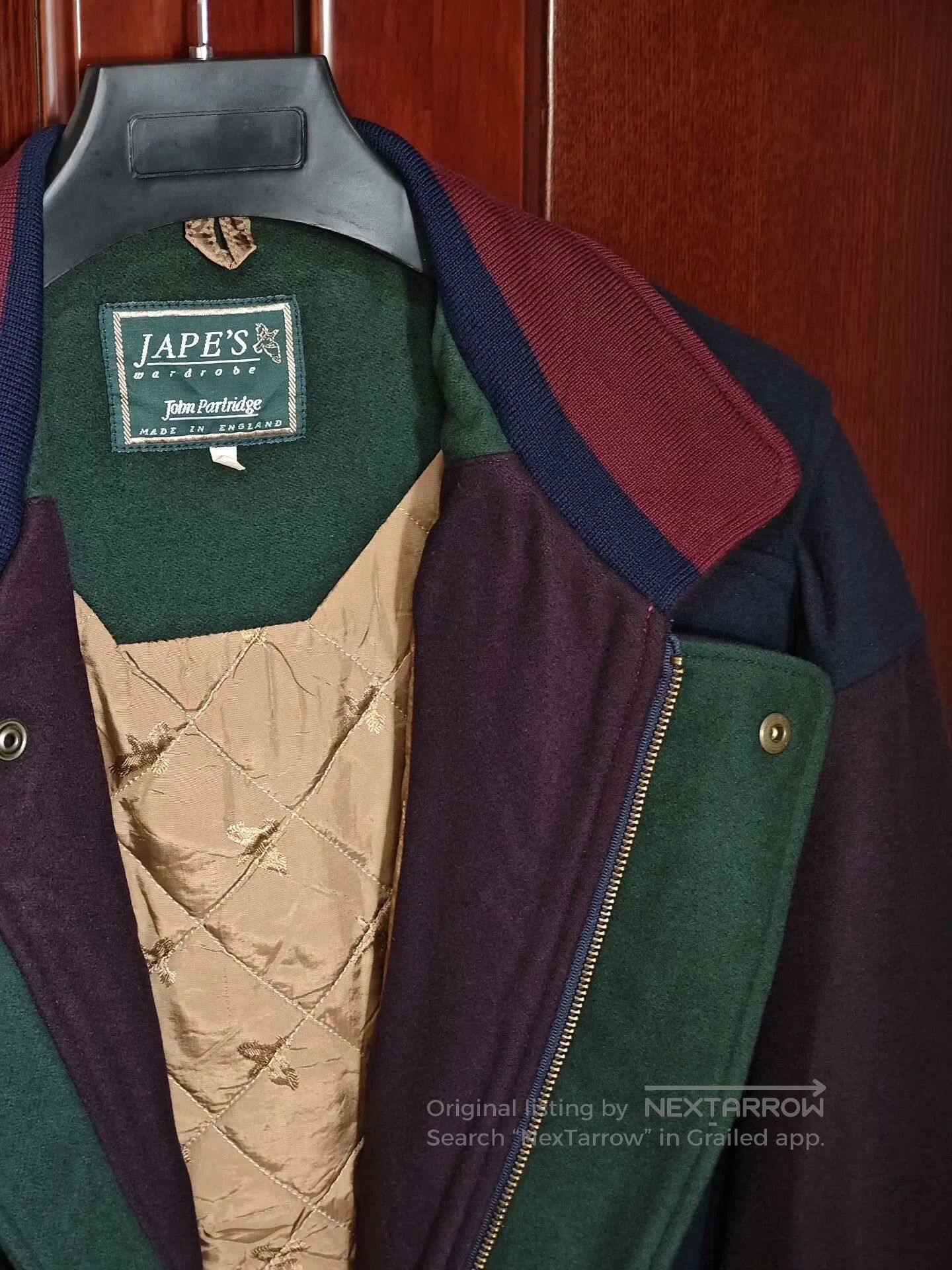Japanese Brand Vintage John Partridge Wool Jacket. Size US M / EU 48-50 / 2 - 2 Thumbnail