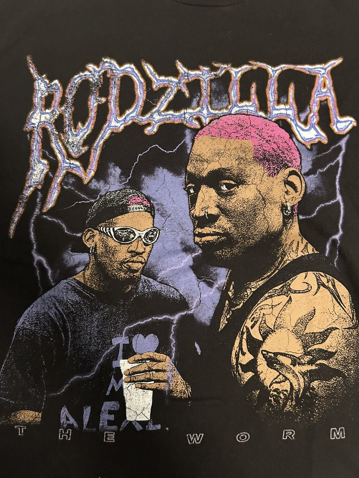 Vintage × Zumiez Dennis Rodman graphic tee Size US M / EU 48-50 / 2 - 2 Thumbnail