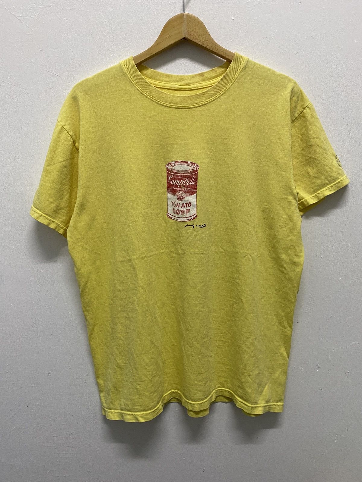 Andy Warhol × Vintage Vintage Andy Warhol Art Campbells Condensed Tomato Soup Tees Size US XL / EU 56 / 4 - 2 Thumbnail