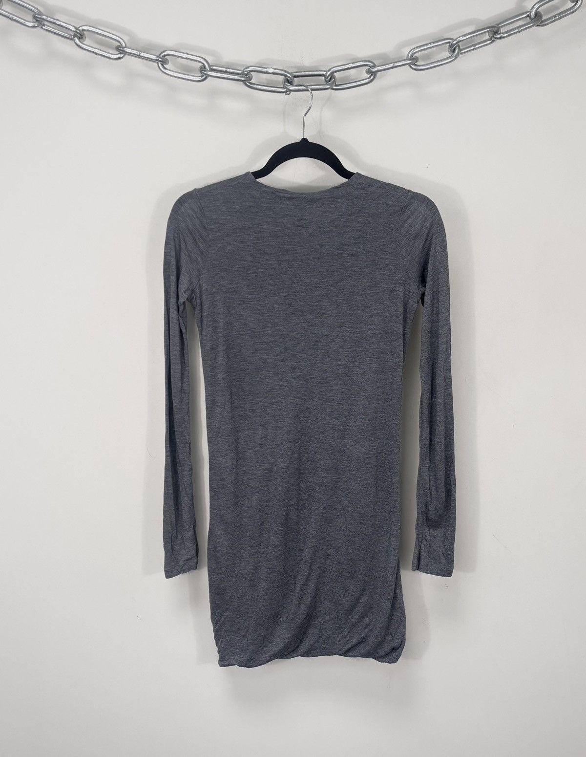 Acne Studios Acne Studios Emilia AW15 Women’s Grey Draped Mini Dress Size XS / US 0-2 / IT 36-38 - 11 Thumbnail