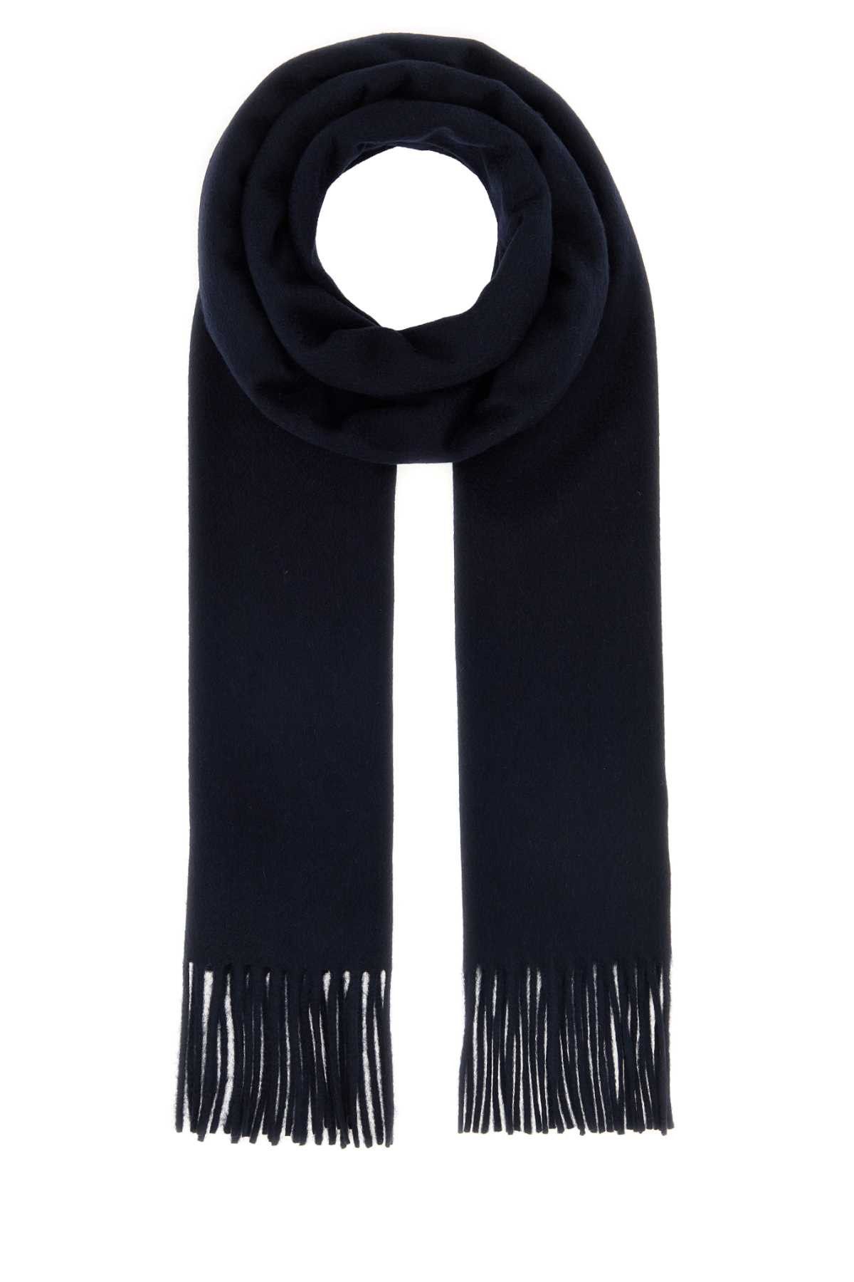 Max Mara Midnight Blue Cashmere Dalia Scarf Size ONE SIZE - 1 Thumbnail