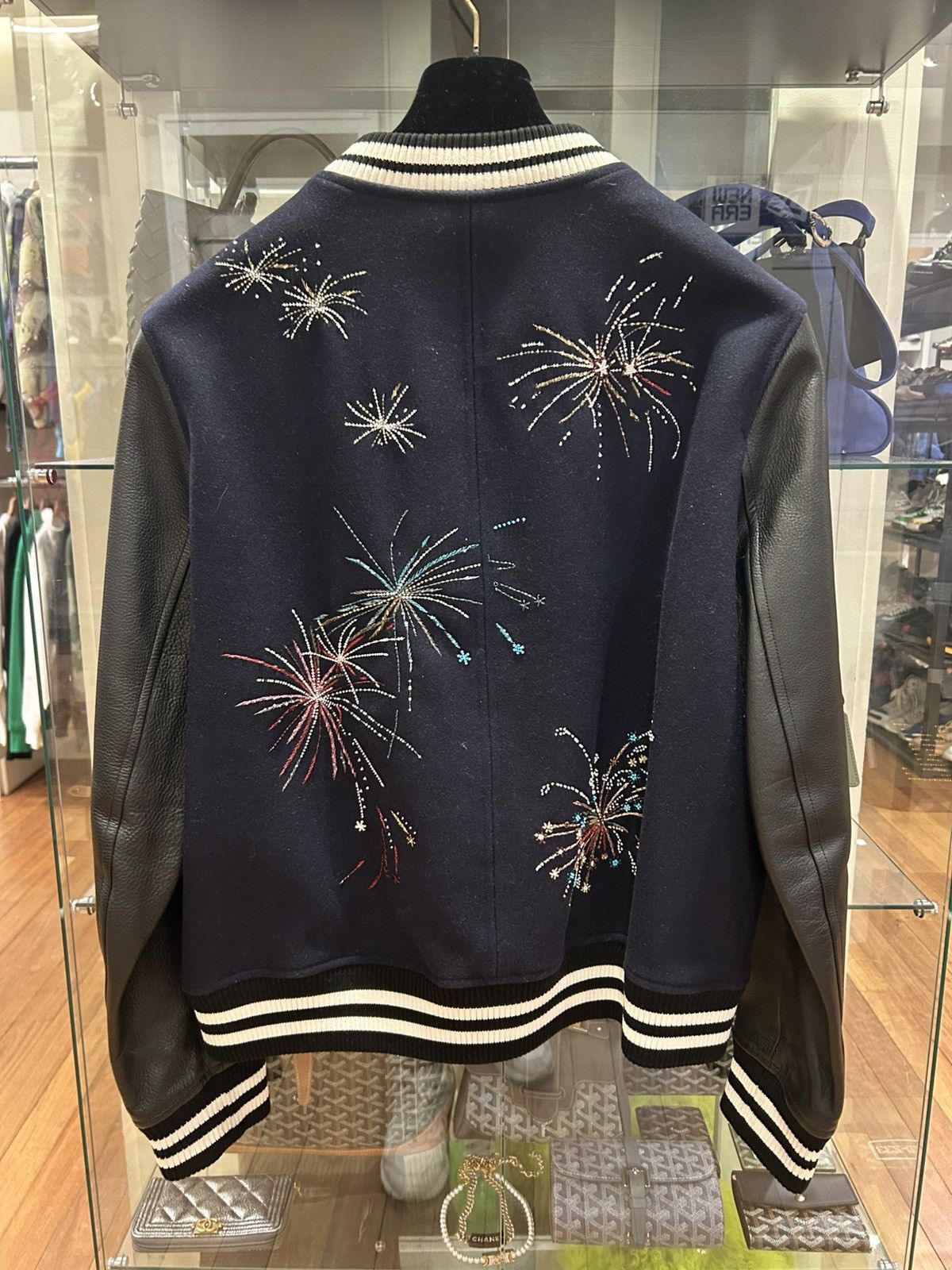 Valentino Valentino Fireworks Embroidered Varsity Jacket Size US L / EU 52-54 / 3 - 2 Thumbnail