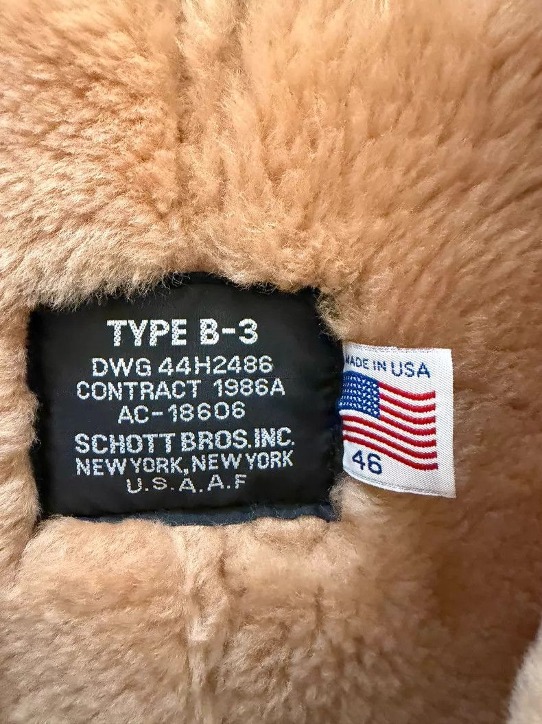 Schott Schott The fur is one piece of sheepskin Size US S / EU 44-46 / 1 - 3 Thumbnail