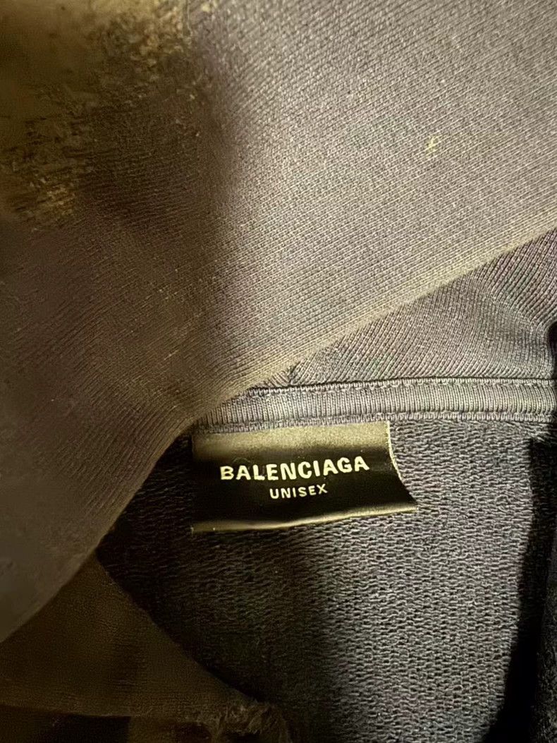 Balenciaga Balenciaga Mud-dyed horse hoodie Size US S / EU 44-46 / 1 - 4 Thumbnail