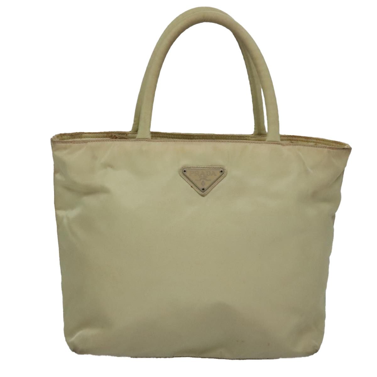 Prada PRADA Hand Bag Nylon Beige Size ONE SIZE - 13 Thumbnail