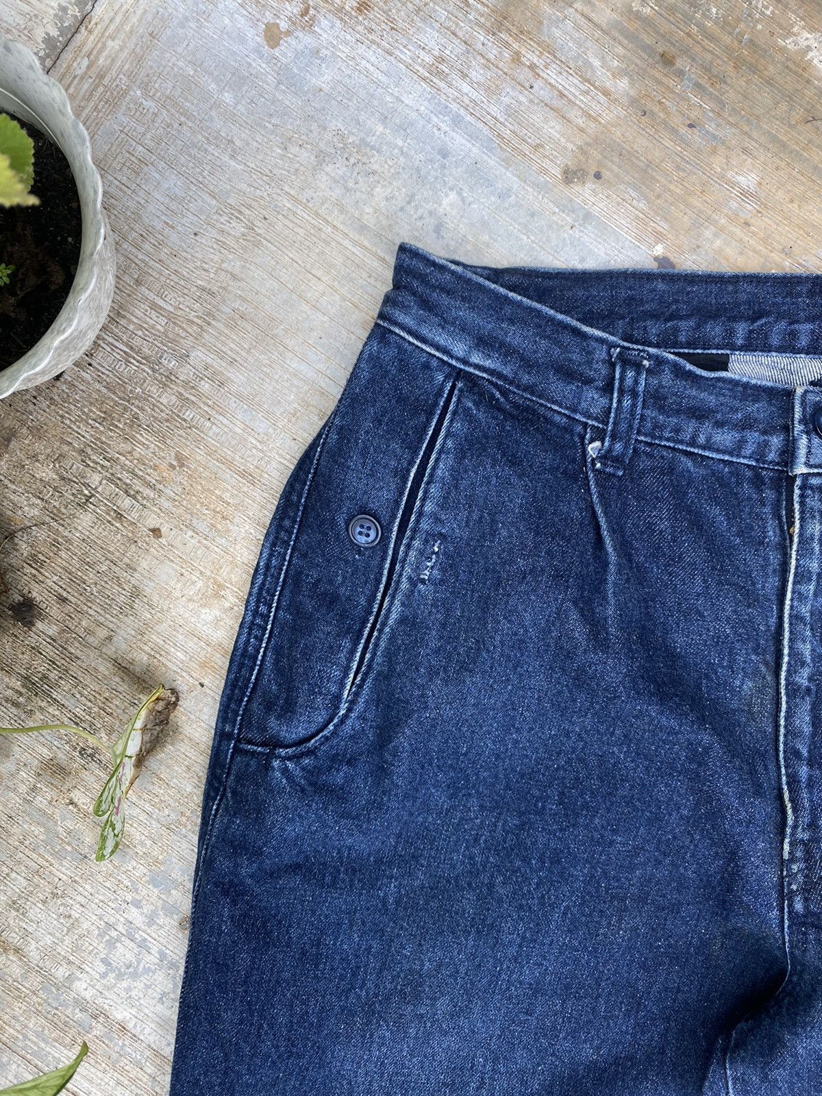 Japanese Brand × Johnbull Vintage Johnbull Zazau Baggy Denim Size US 29 - 6 Thumbnail