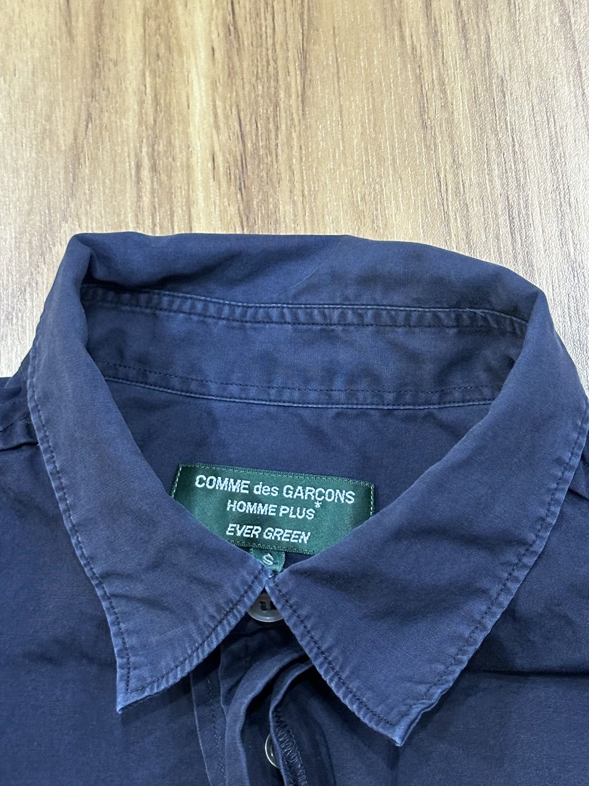Comme des Garcons AW99 Comme Des Garcons Homme Plus Evergreen Ruffle Shirt Size US S / EU 44-46 / 1 - 6 Thumbnail