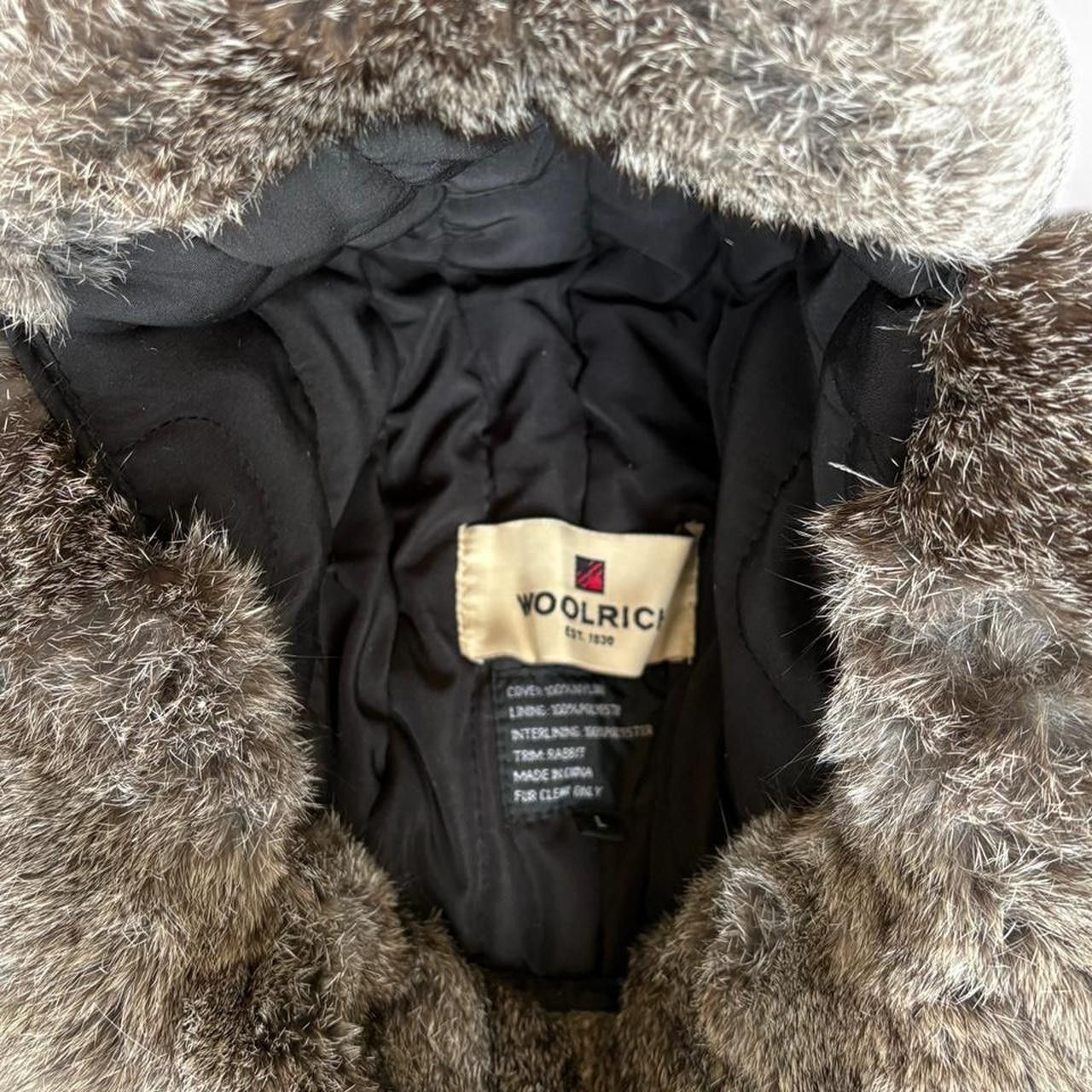 Woolrich Woolen Mills Woolrich white nylon rabbit fur aviator trapper hat large Size ONE SIZE - 5 Thumbnail