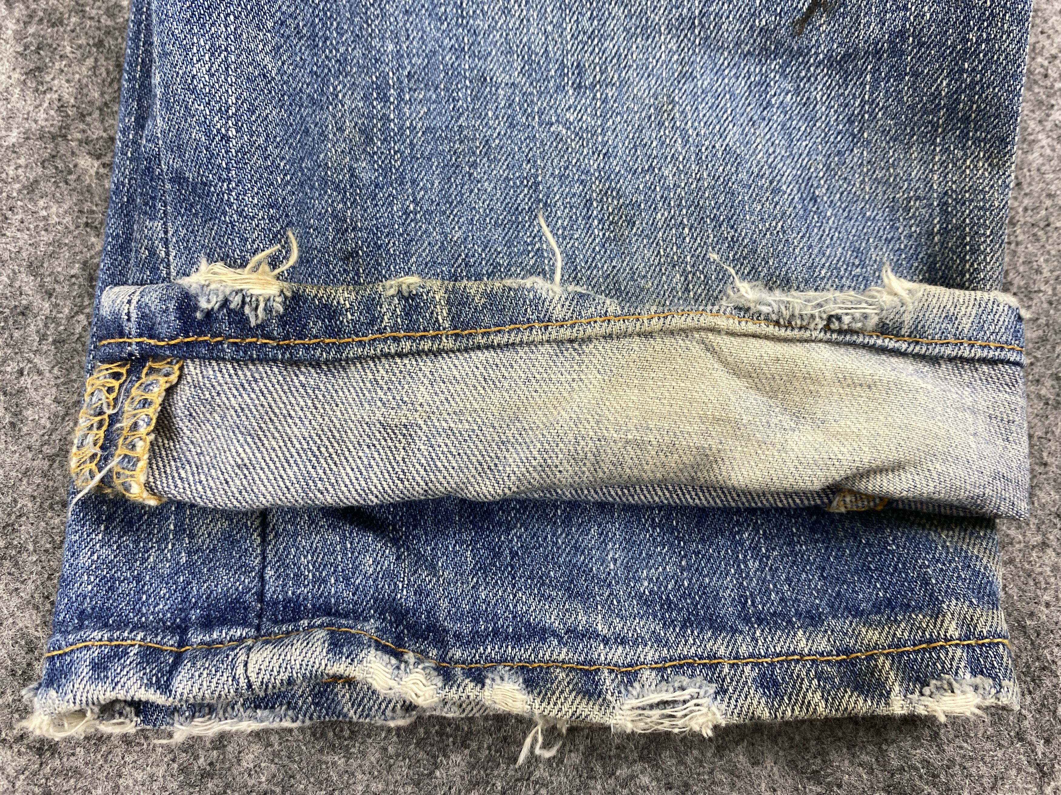 Vintage Dirty Used Blue Vintage Levi's 505 Jeans 29x33 Denim -JN1290 Size US 29 - 11 Thumbnail