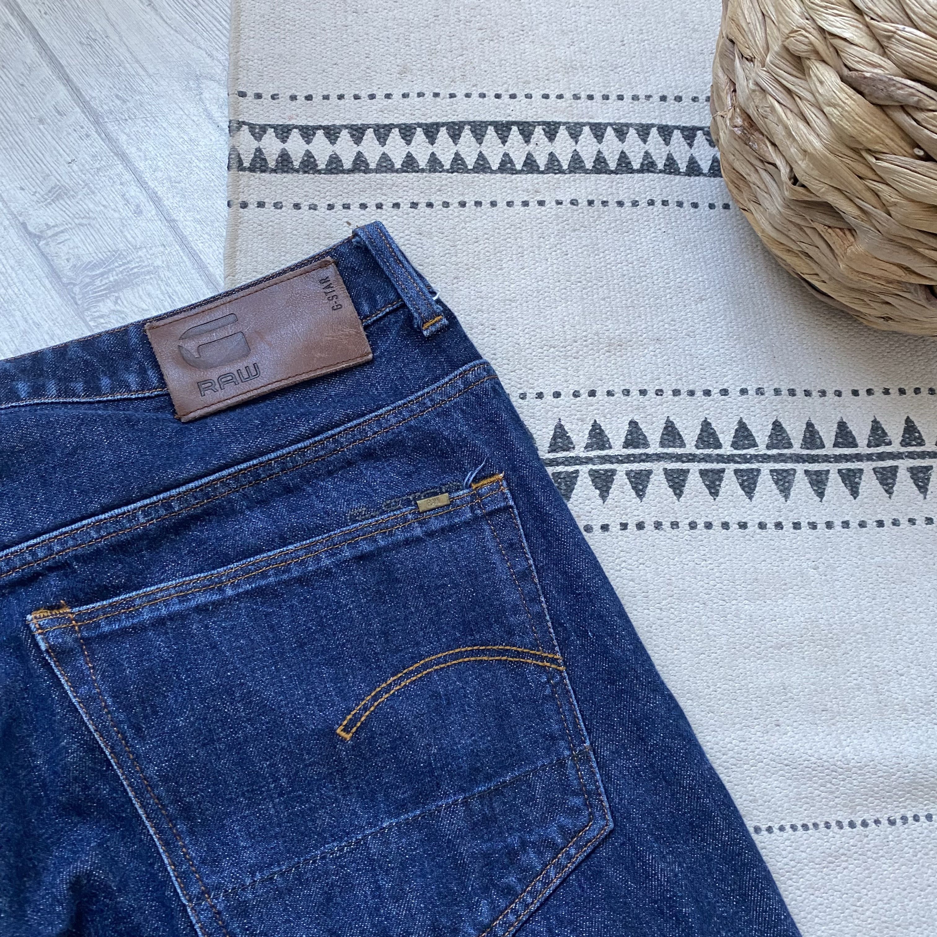 G-Star Gstar RAW Denim 3301 slim jeans pants Size US 36 / EU 52 - 11 Thumbnail