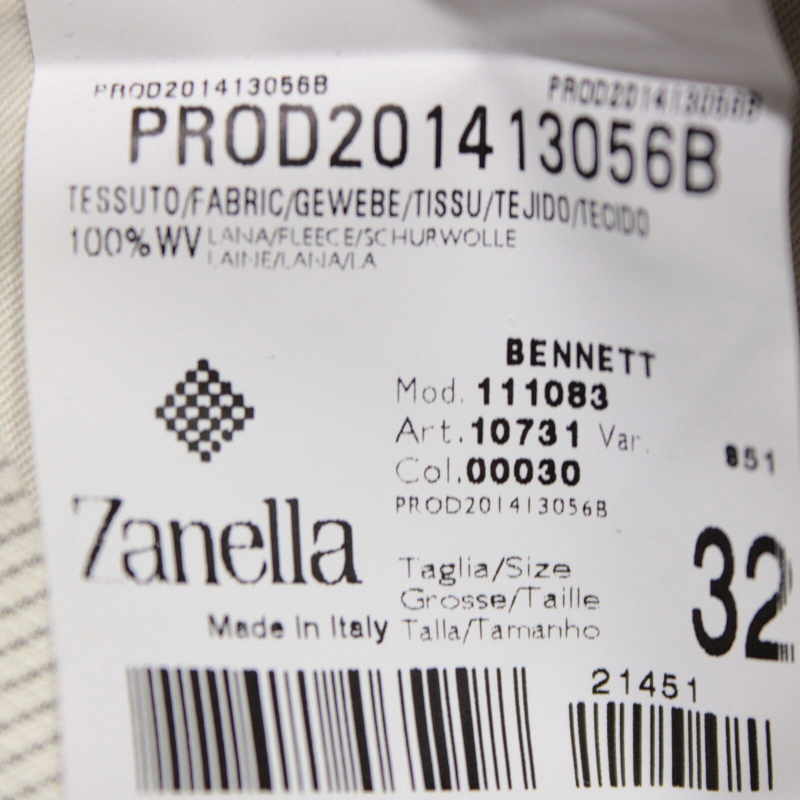 Zanella Zanella New with tags Dress Pants Size 32 US In Gray Size US 32 / EU 48 - 6 Thumbnail