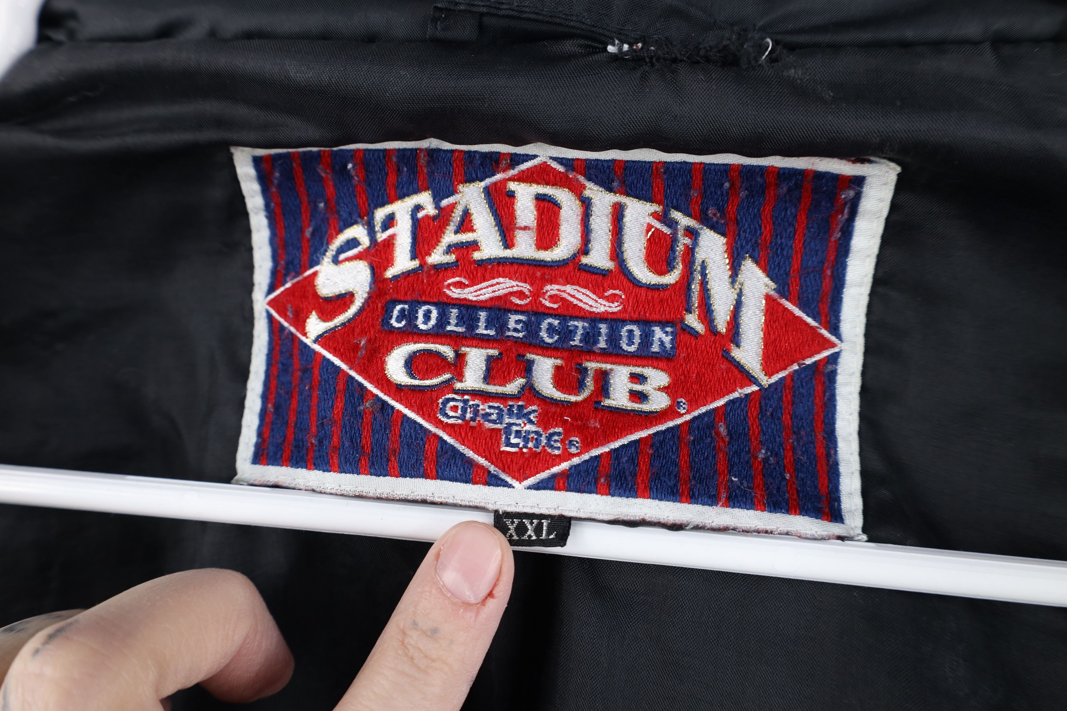 Vintage Vintage 90s LA Los Angeles Raiders Football Jacket Black NWA Size US XXL / EU 58 / 5 - 11 Thumbnail