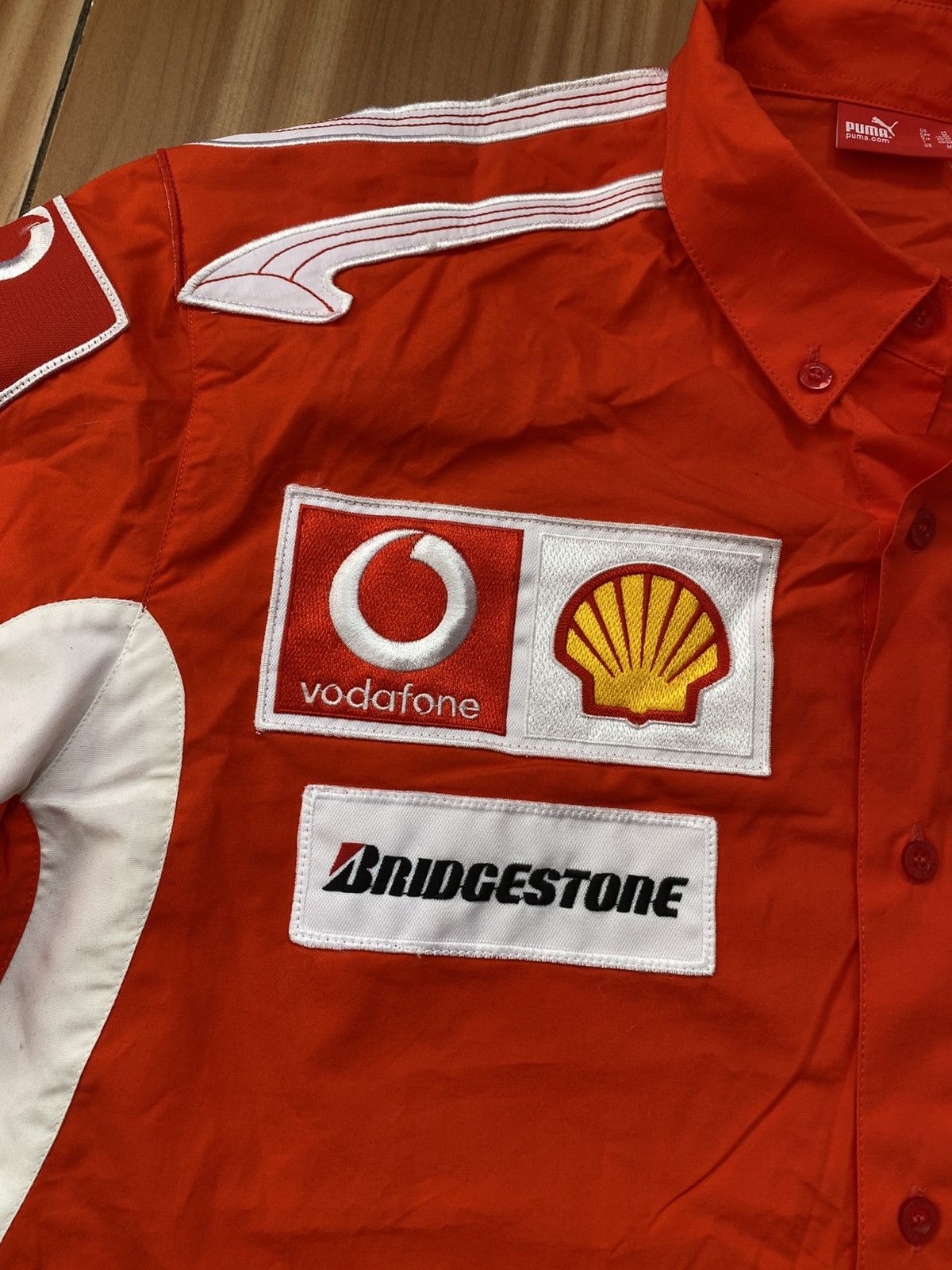 Puma Puma Scuderia Ferrari F1 Team 00s Vintage Mens Shirt Size US M / EU 48-50 / 2 - 5 Thumbnail