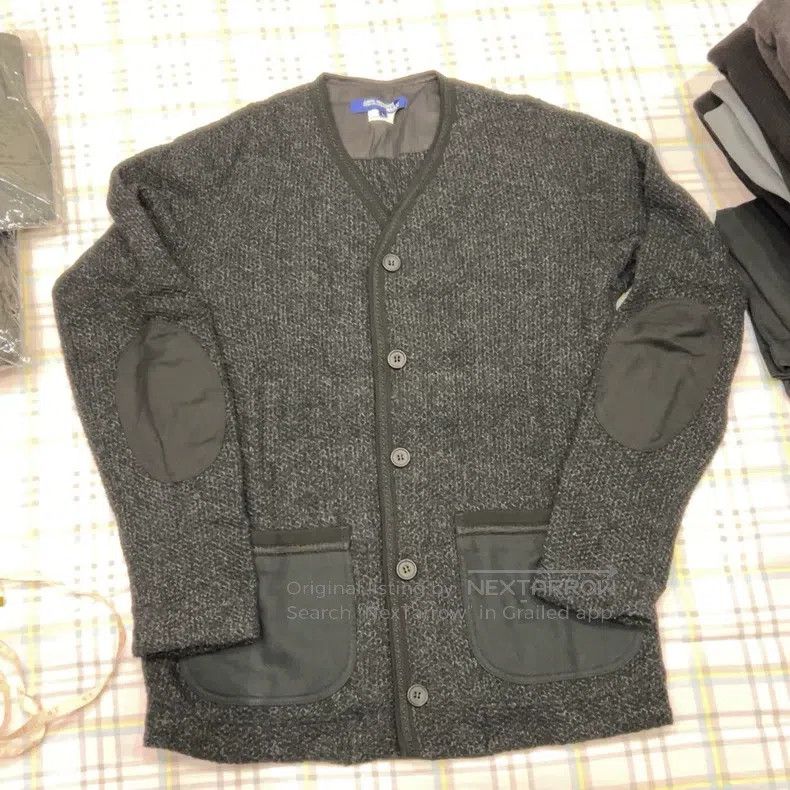 Comme des Garcons Comme Des Garcons Cotton-Wool Blend Sweater Cardigan Size Size L / US 10 / IT 46 - 1 Thumbnail