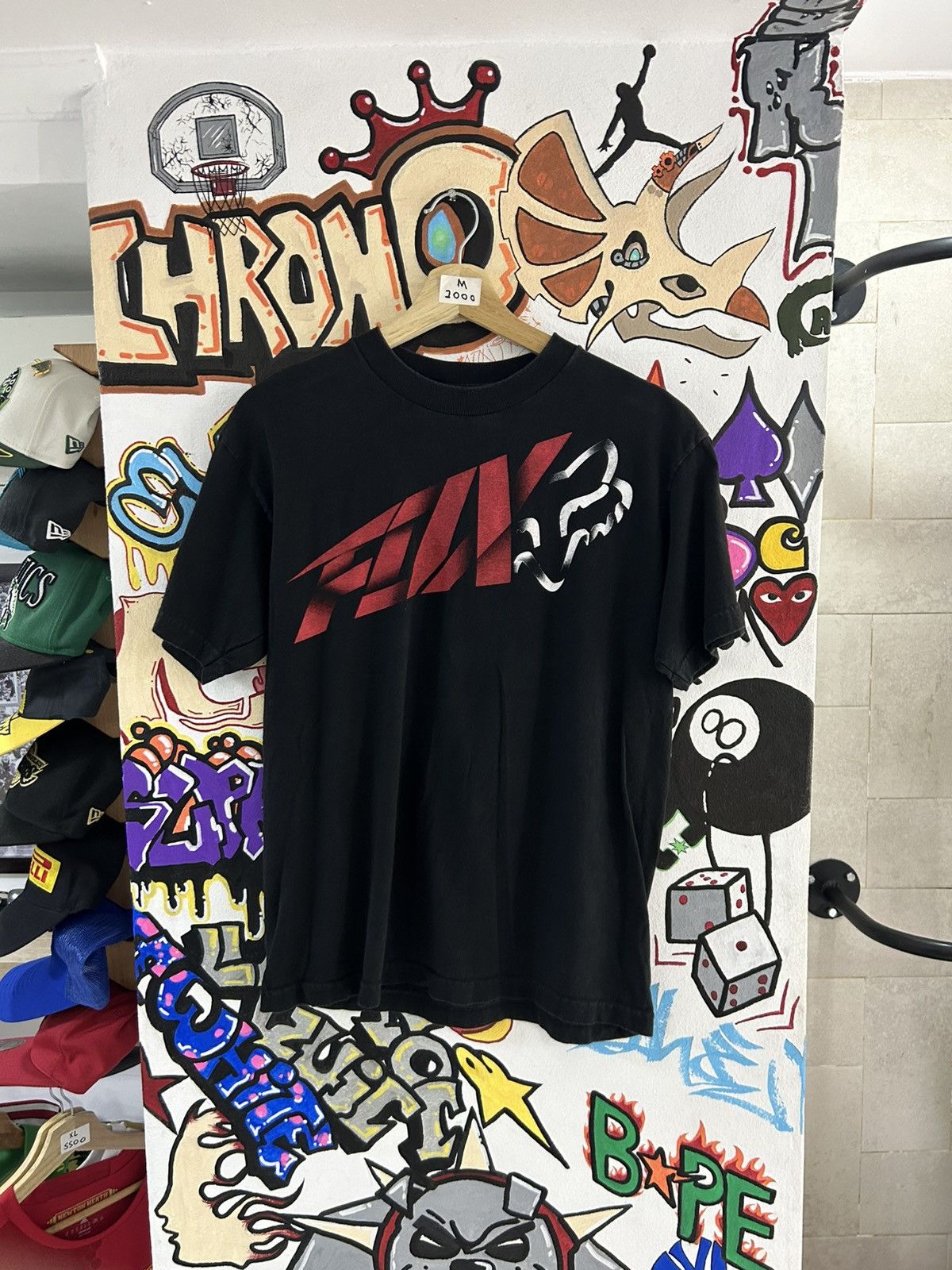 Fox Racing × Vintage Fox racing tee Size US S / EU 44-46 / 1 - 1 Thumbnail
