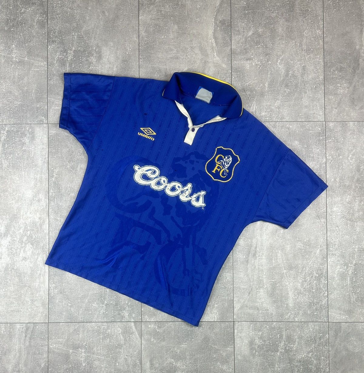 Umbro Umbro Chelsea 1995/97 Home Soccer Football Jersey Size US M / EU 48-50 / 2 - 1 Thumbnail
