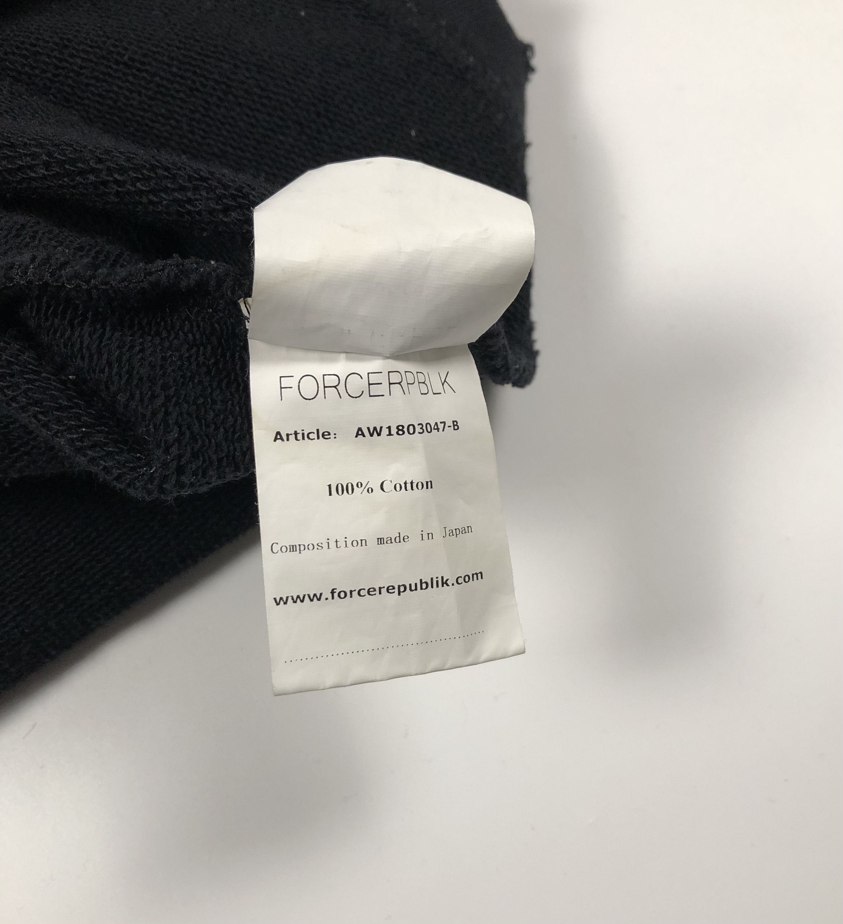 Japanese Brand FORCERPBLK FORCEREPUBLIK Japanese Brand Hoodie Size US XL / EU 56 / 4 - 9 Thumbnail