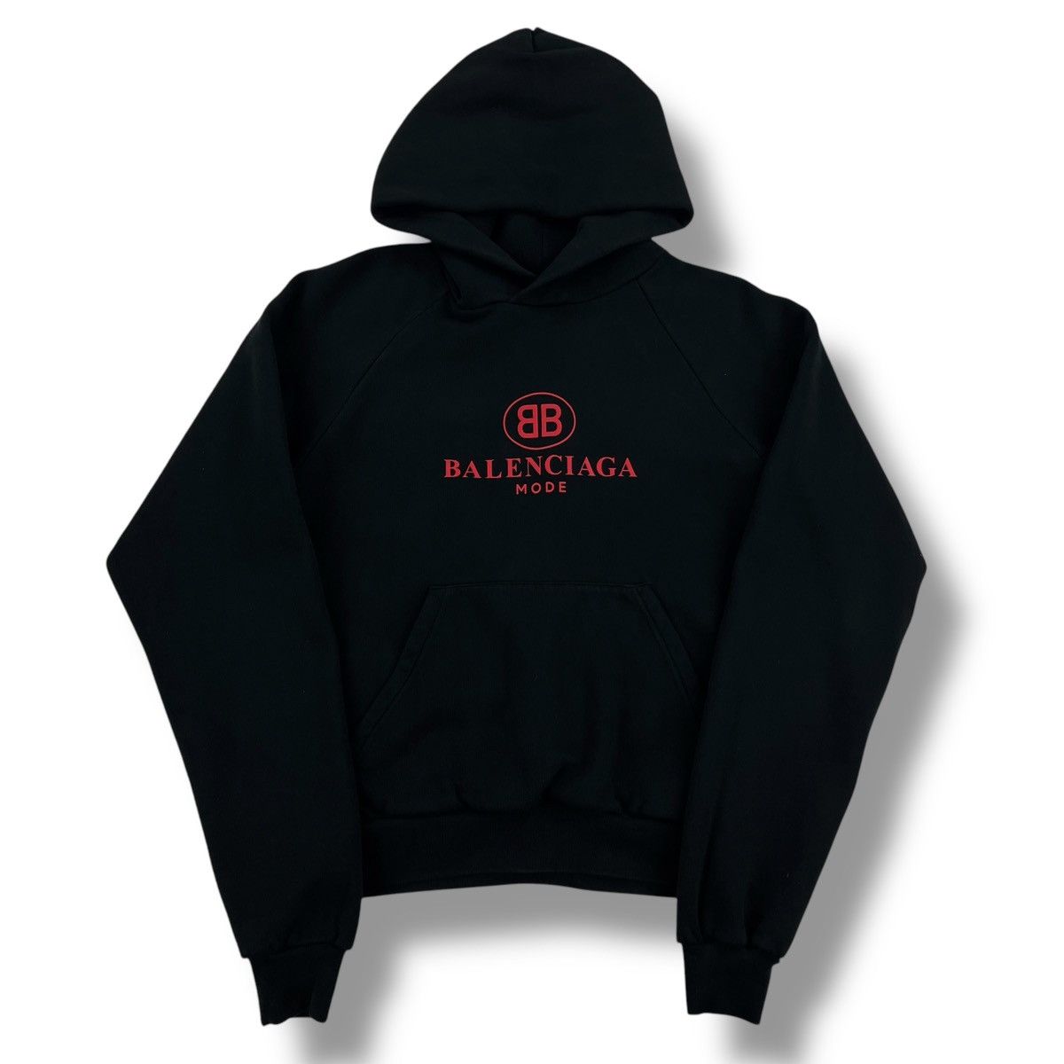 Balenciaga Balenciaga Mode Black & Red Hoodie Size US XS / EU 42 / 0 - 2 Thumbnail
