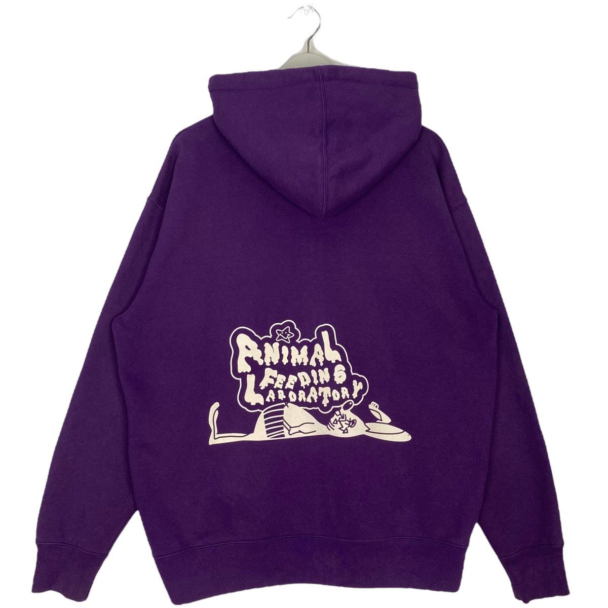 Vintage Vintage United Athle Hoodie Purple Pullover Jumper Size XL Size US XL / EU 56 / 4 - 5 Thumbnail
