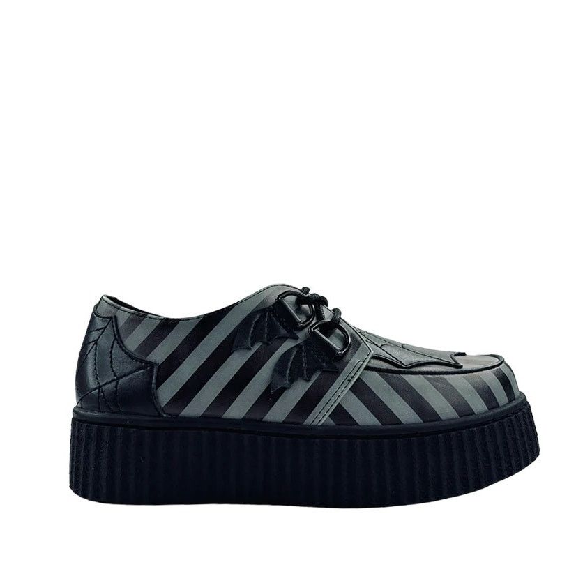 Other NEW Strange Cvlt Krypt Web Stripe Creepers sz 6 women's Size US 6 / IT 36 - 1 Thumbnail