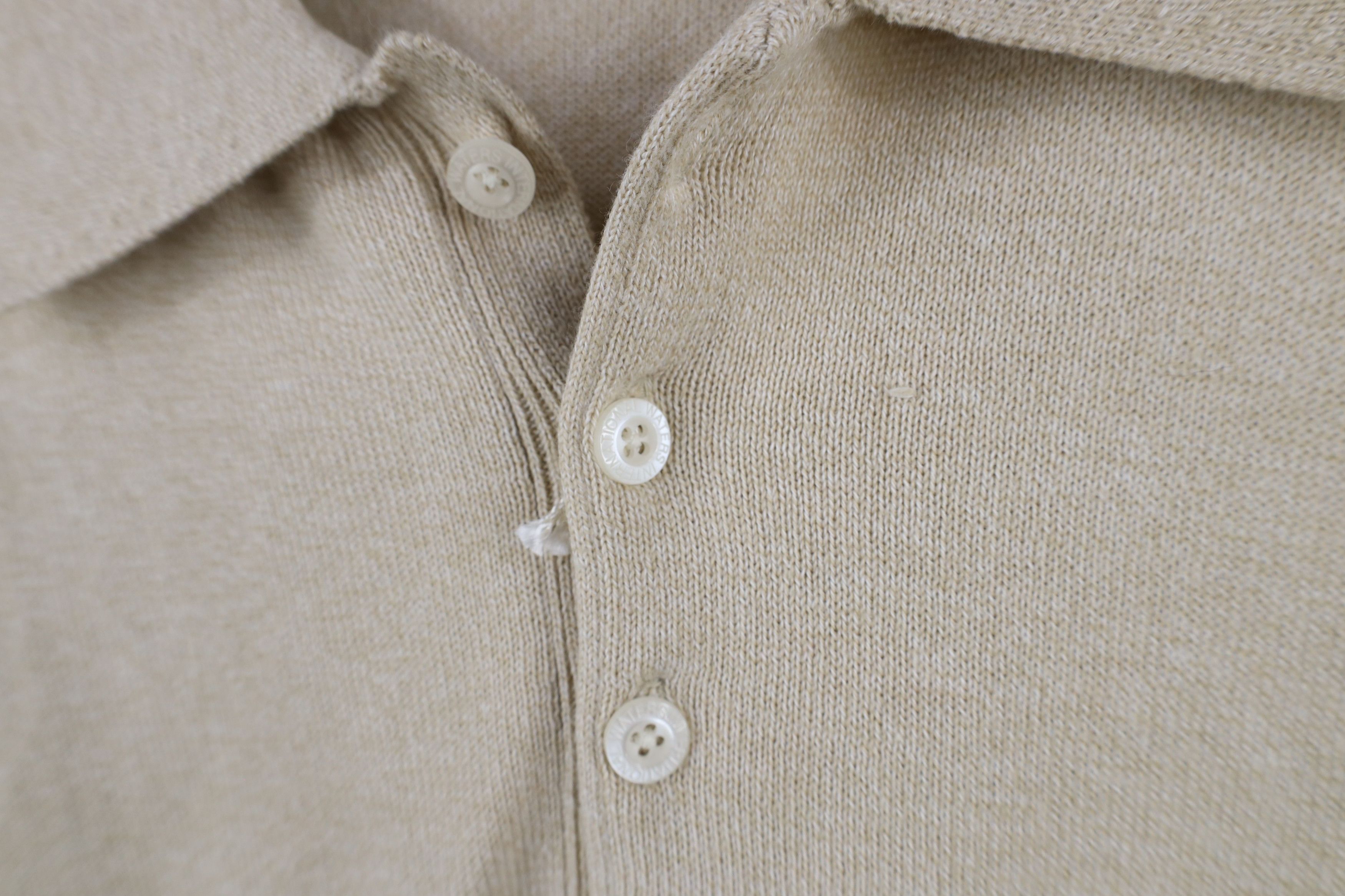 Vintage Deadstock Vintage 90s Streetwear Knit Collared Polo Shirt Size US L / EU 52-54 / 3 - 7 Thumbnail