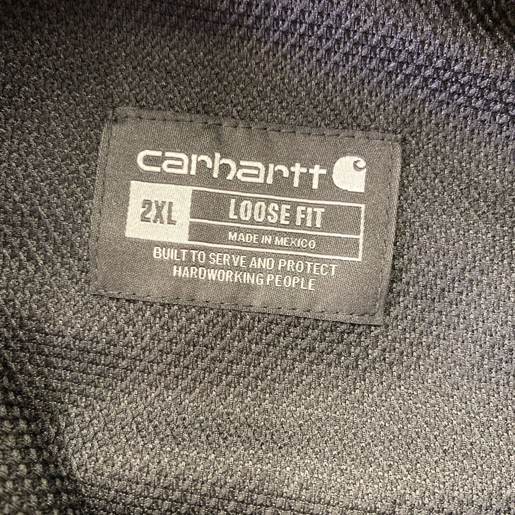 Carhartt Carhartt Hoodie Men’s 2XL Grey Thermal Lined Heavyweight Fleece Zipper Logo Outdoor Mens Size US XXL / EU 58 / 5 - 2 Thumbnail