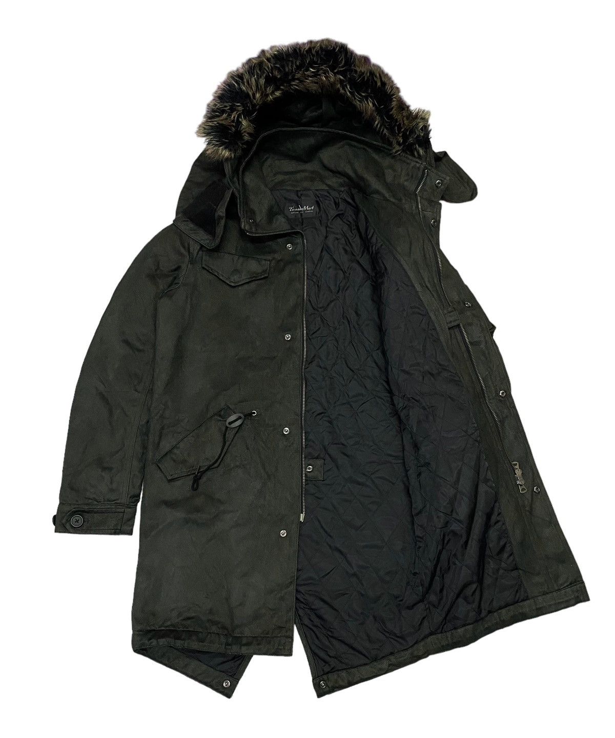Japanese Brand Tornado Mart fur Hoodie Parka / Long Jacket Size M / US 6-8 / IT 42-44 - 21 Thumbnail