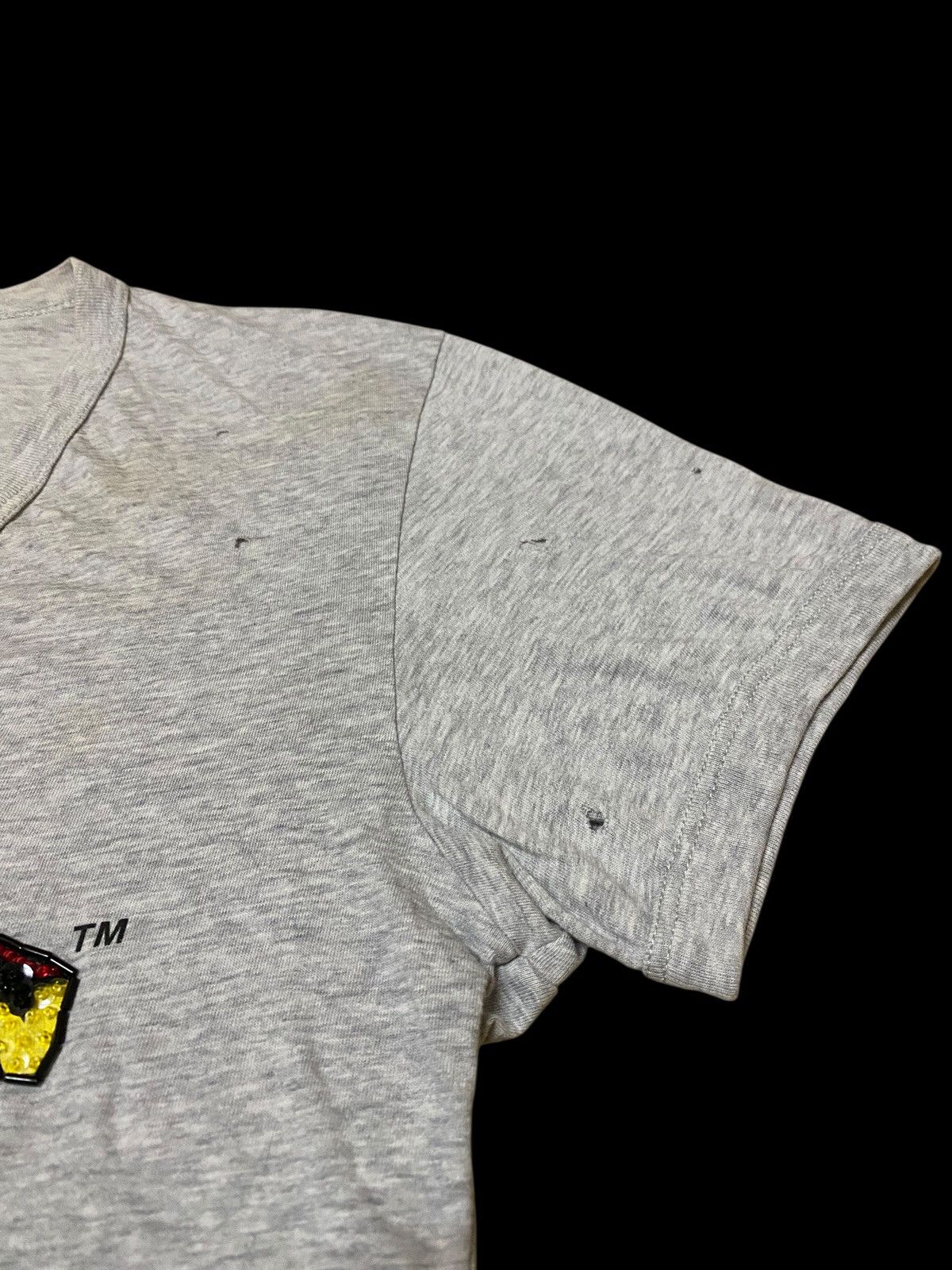 Dolce & Gabbana D&G Fall/Winter 2005 Grey V Neck Sequined Superman Big Logo Size US M / EU 48-50 / 2 - 6 Thumbnail